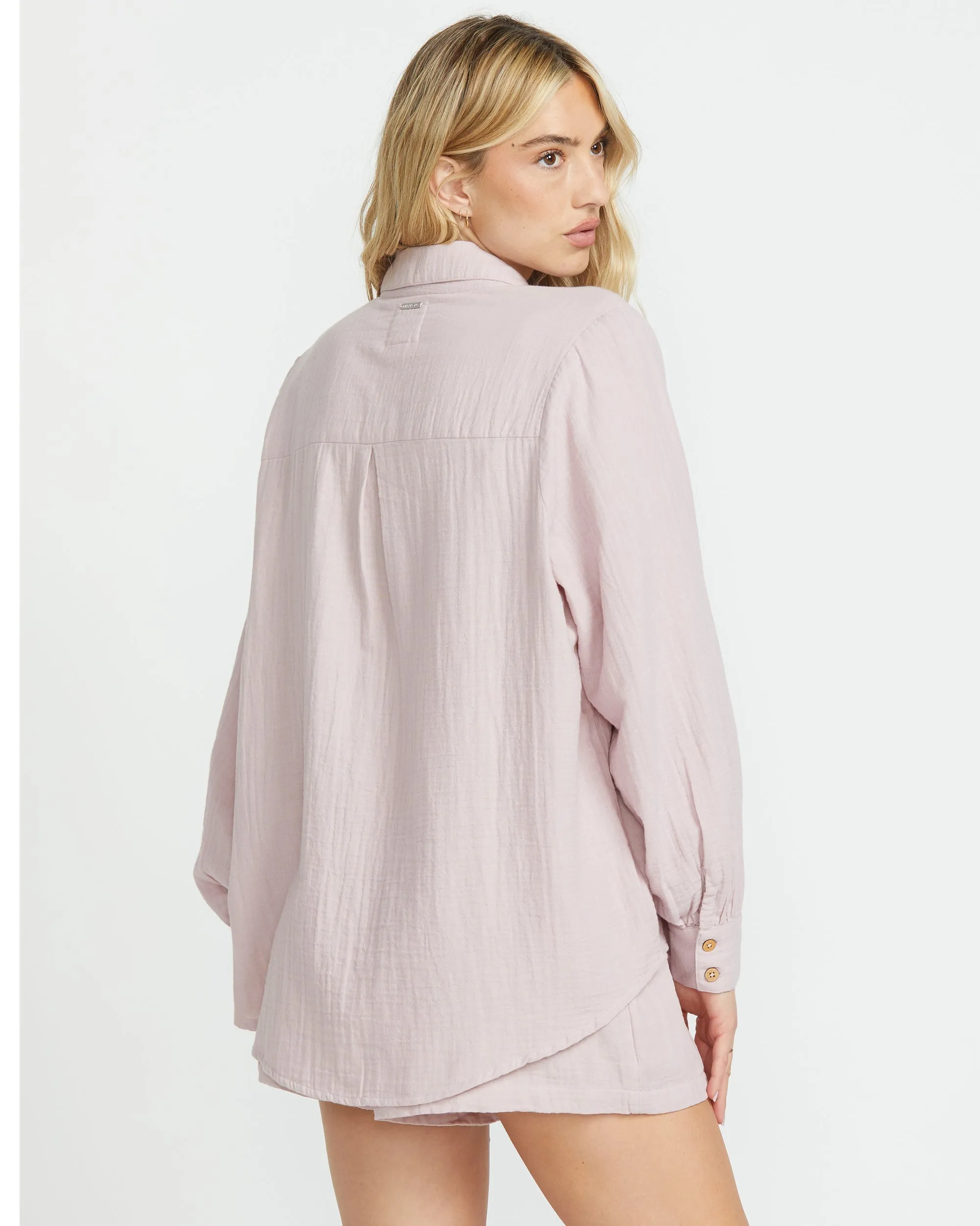 Sweet Swell Long Sleeve Shirt - Haze Billabong