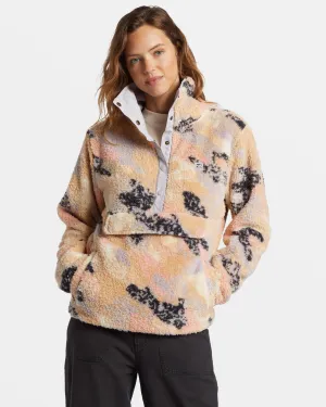 Switchback Mock Neck Fleece - Summer Rain Billabong