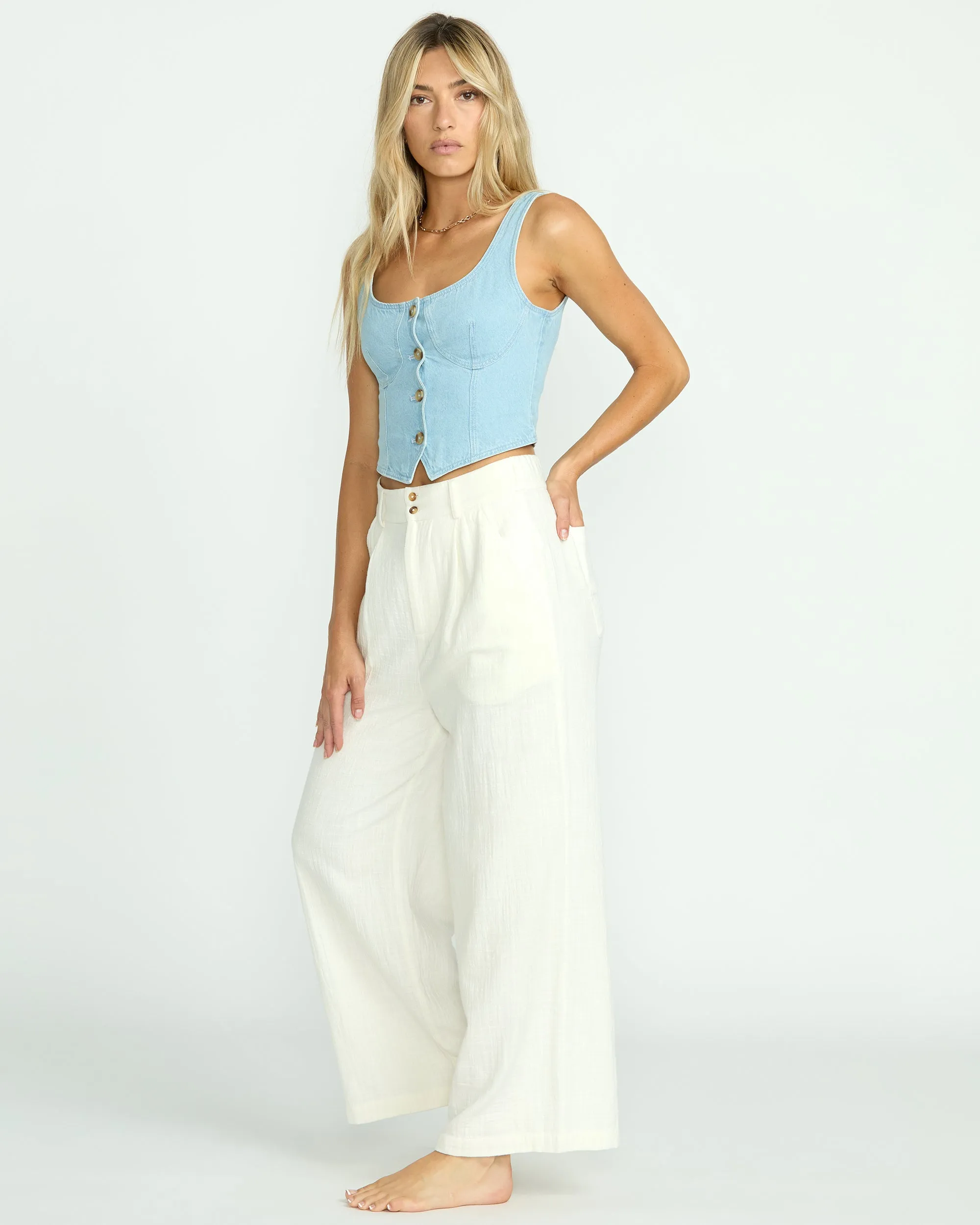 Tailor Made Pants - Salt Crystal Billabong