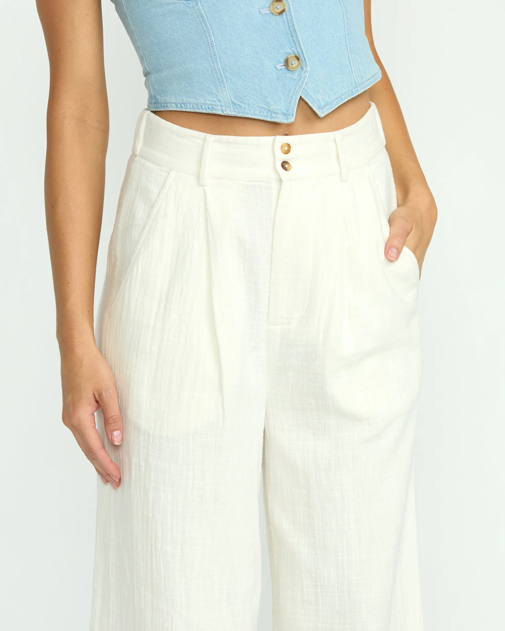 Tailor Made Pants - Salt Crystal Billabong