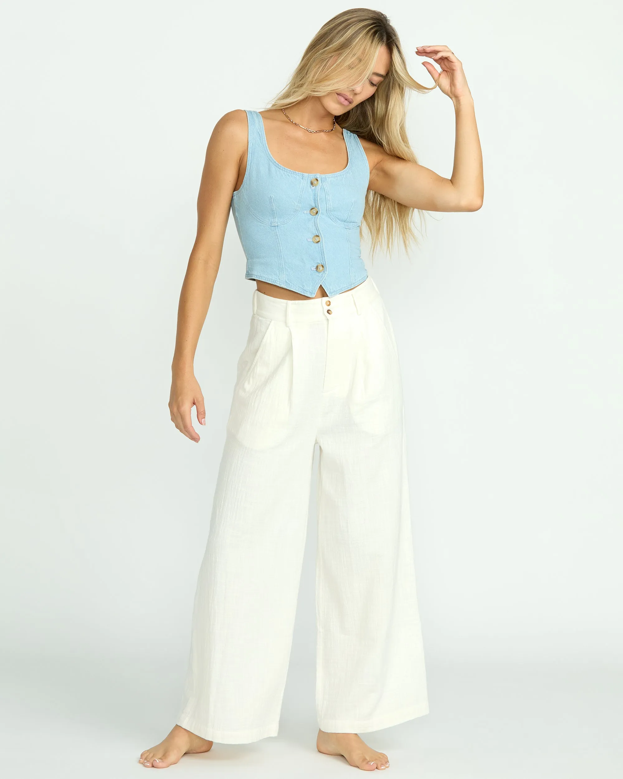 Tailor Made Pants - Salt Crystal Billabong