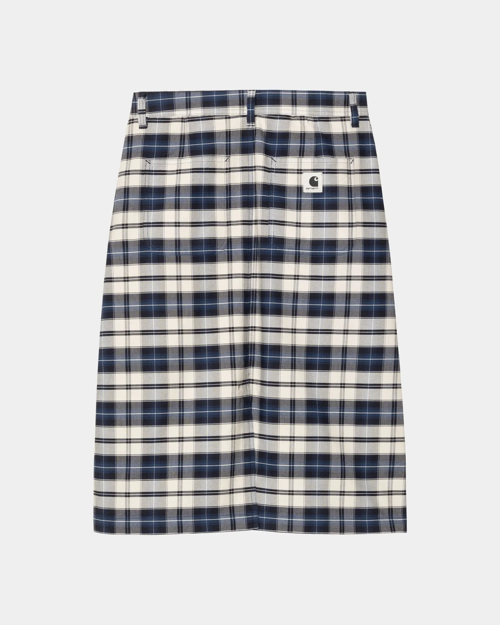 Tarbell Check Skirt | Dark Navy / White Carhartt WIP
