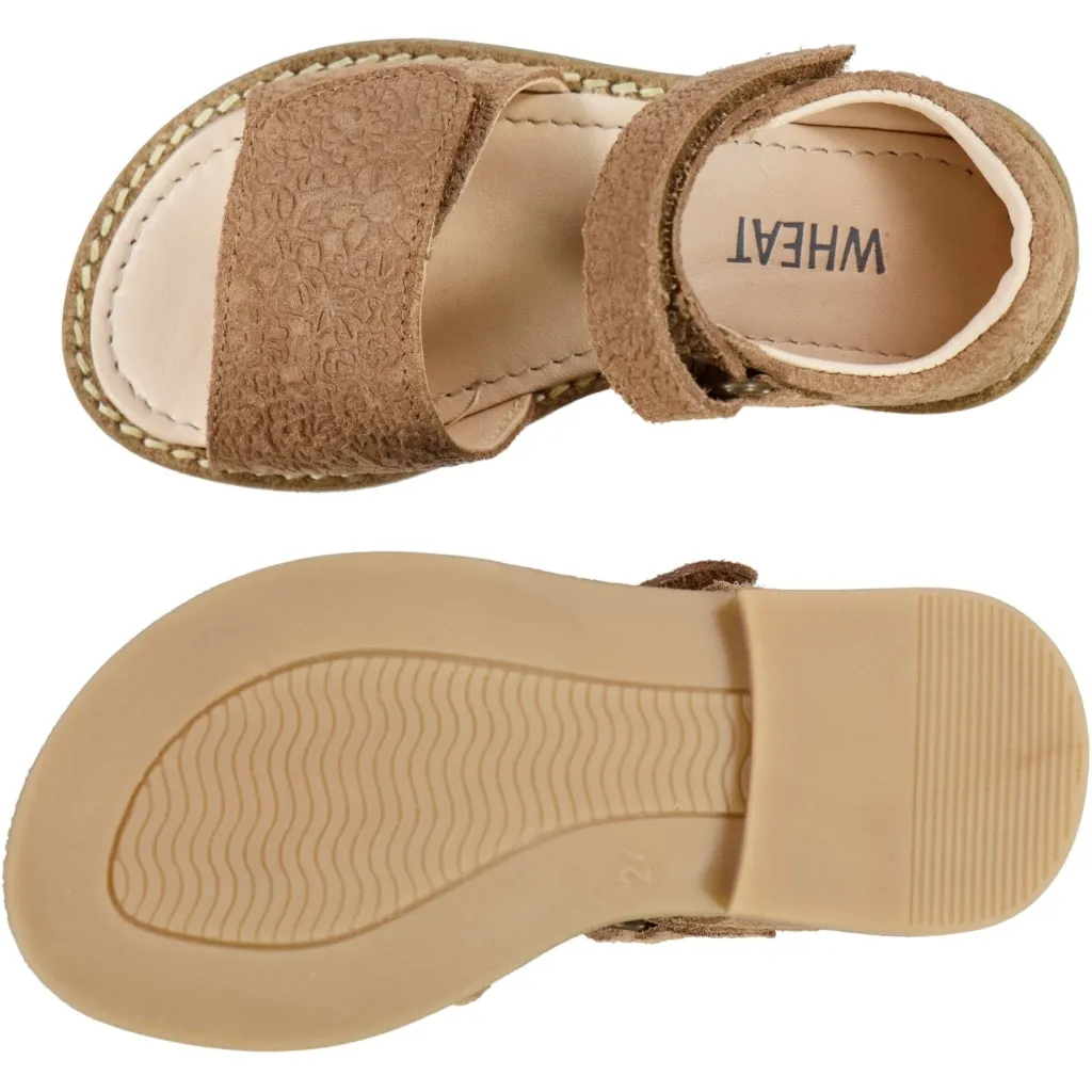 Tasha sandal - cartouche brown Wheat