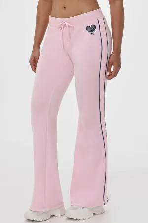 Tennis Cotton Velour Track Pants by Juicy Couture