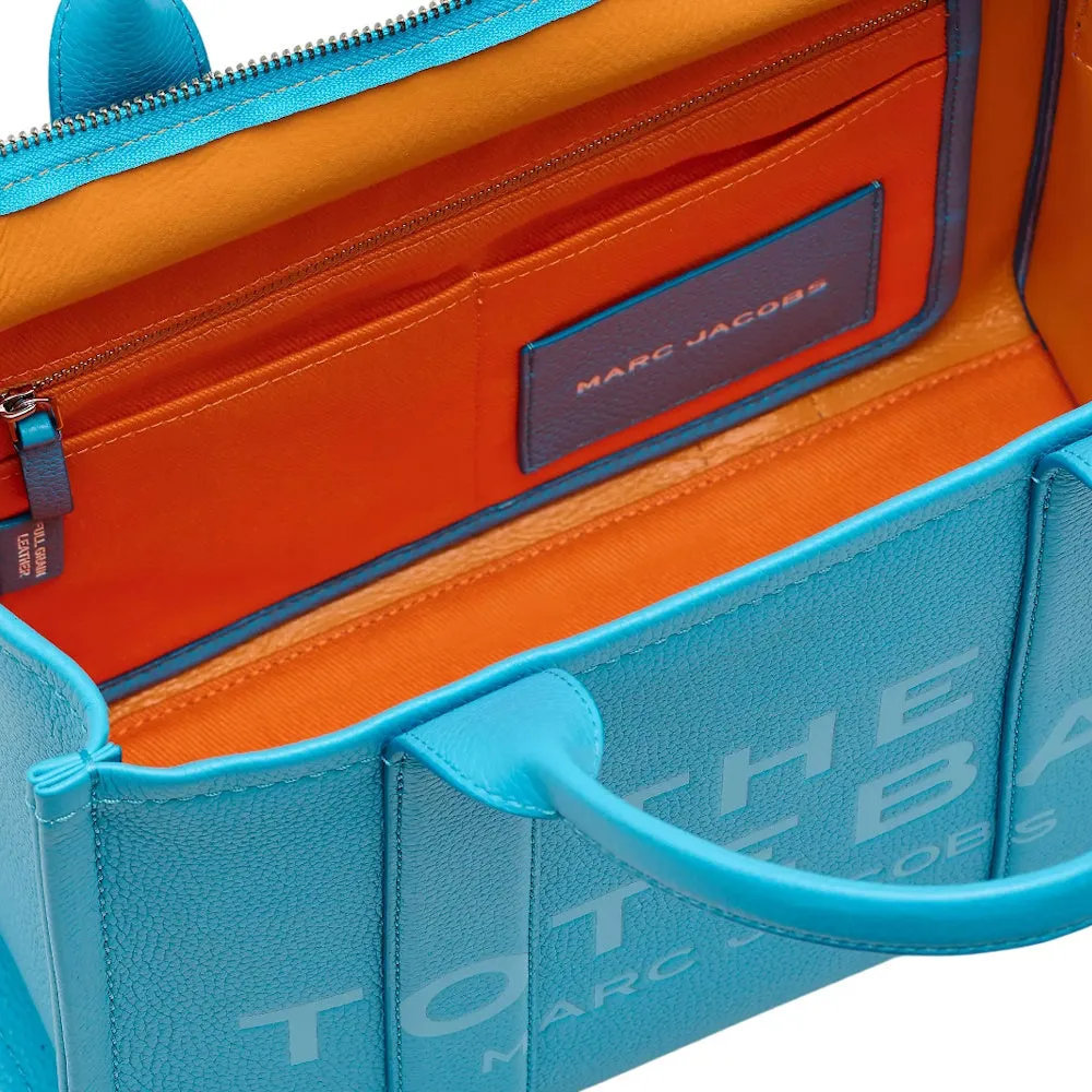 THE LEATHER MEDIUM TOTE BAG