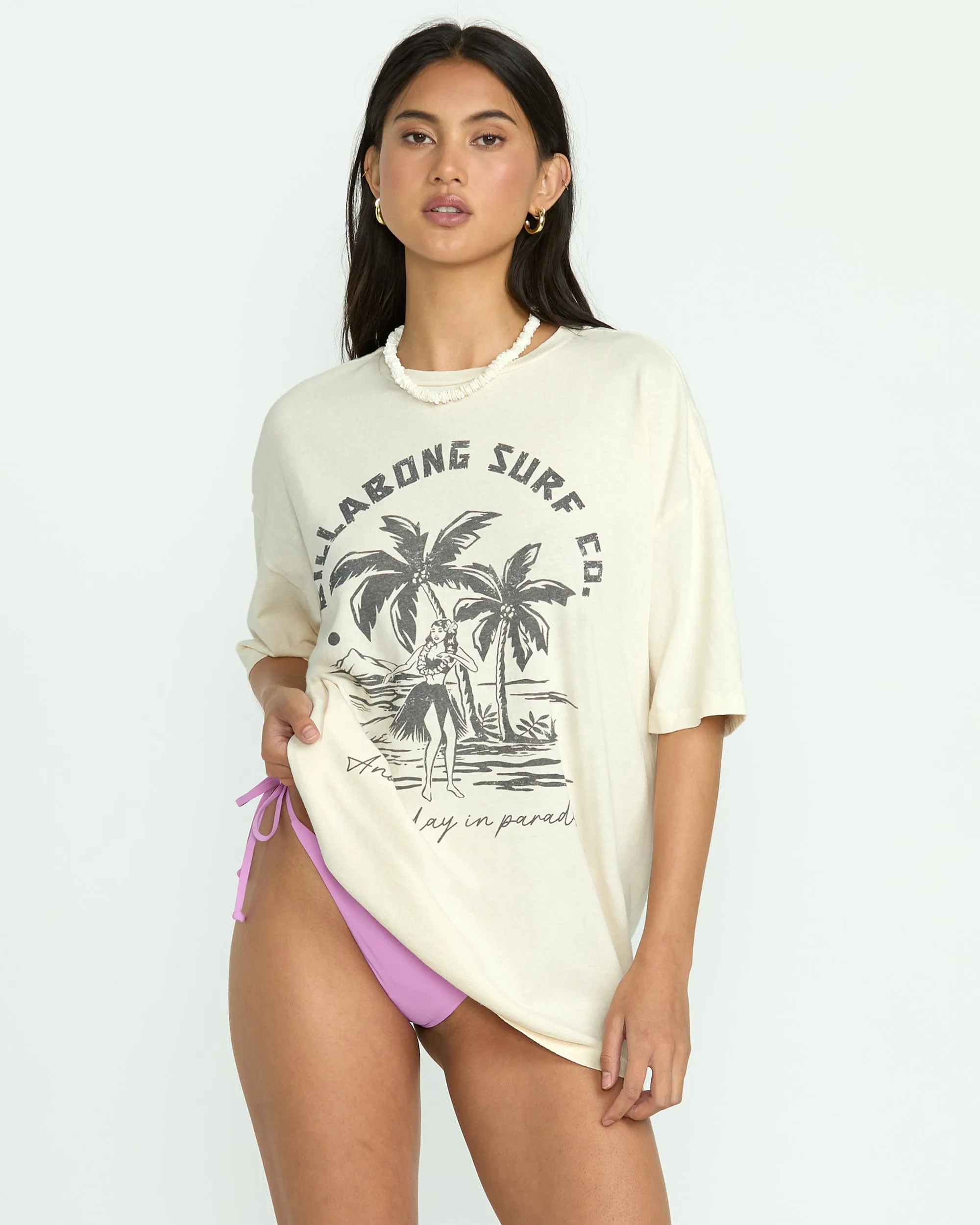 This Is Tropical Tee - Whitecap Billabong