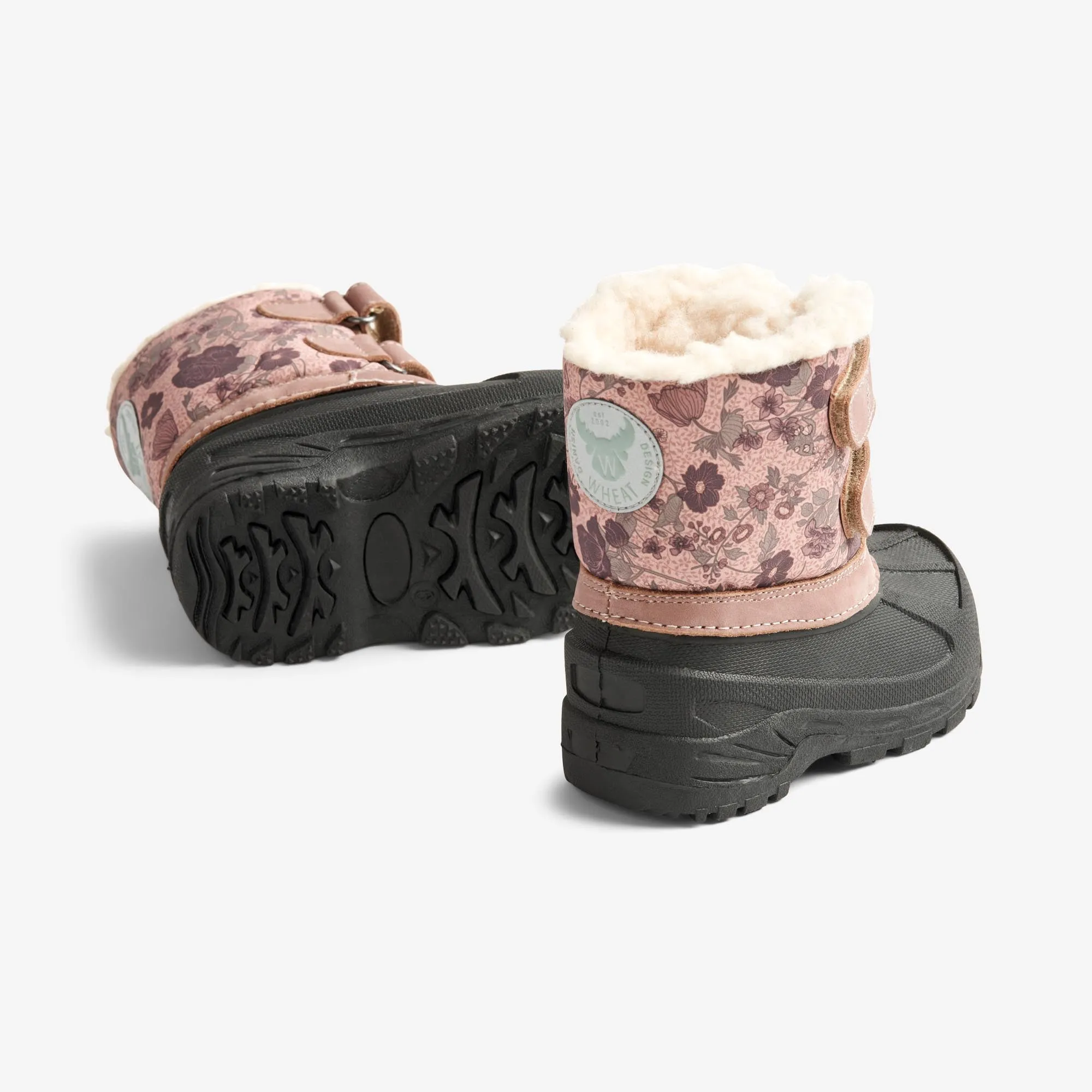 Thy Thermo Pac Boot Print - dusty rouge Wheat