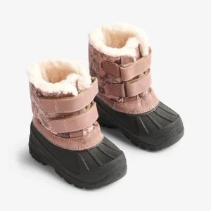 Thy Thermo Pac Boot Print - dusty rouge Wheat