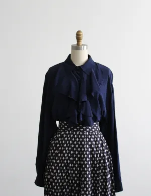 tidepool silk poet blouse 1919 Vintage