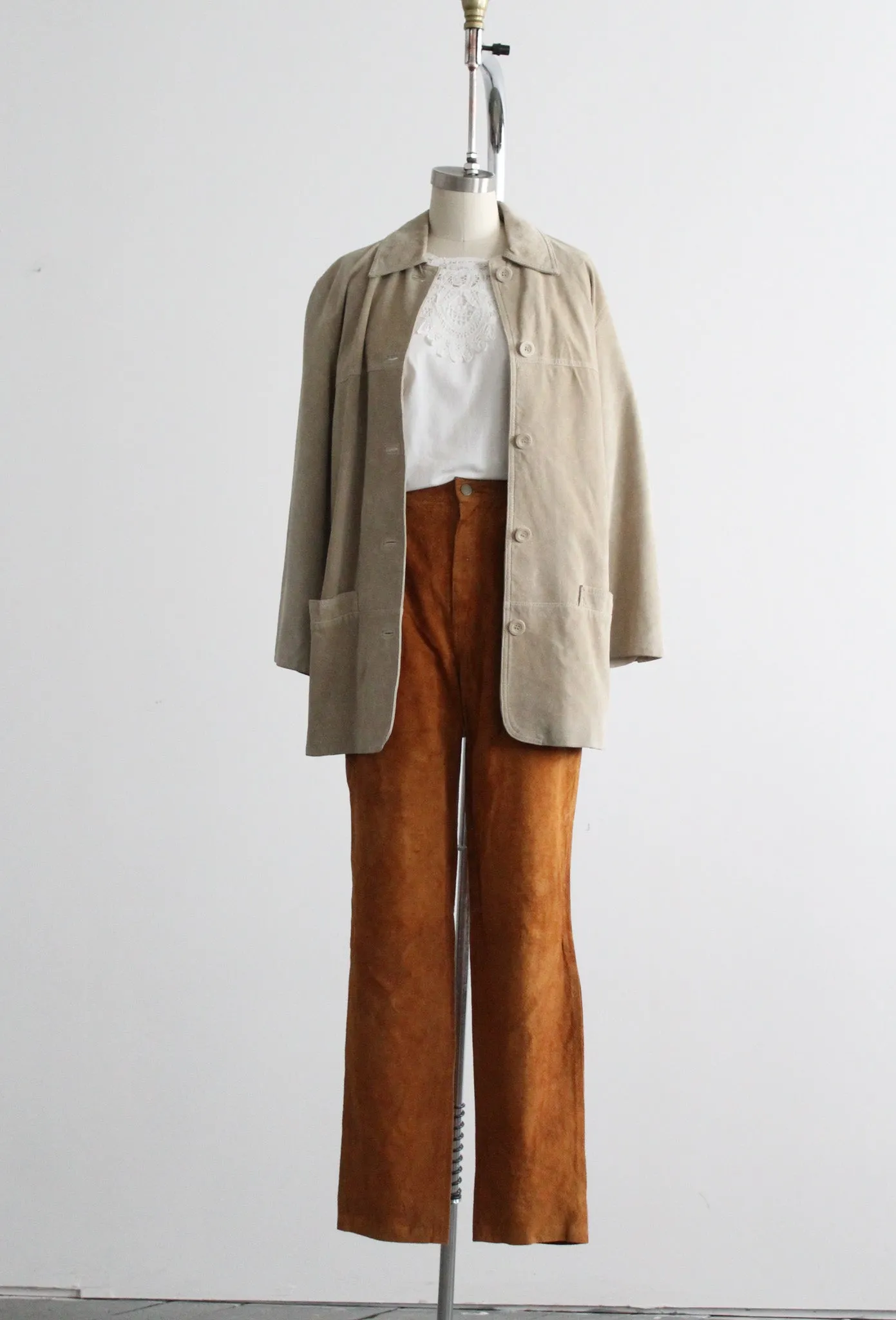 timber suede jacket 1919 Vintage