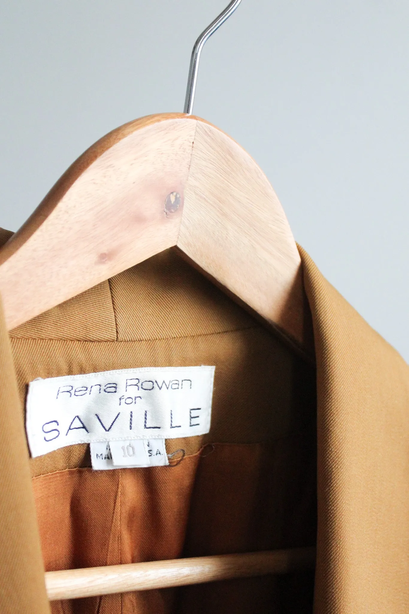 tobacco blazer 1919 Vintage