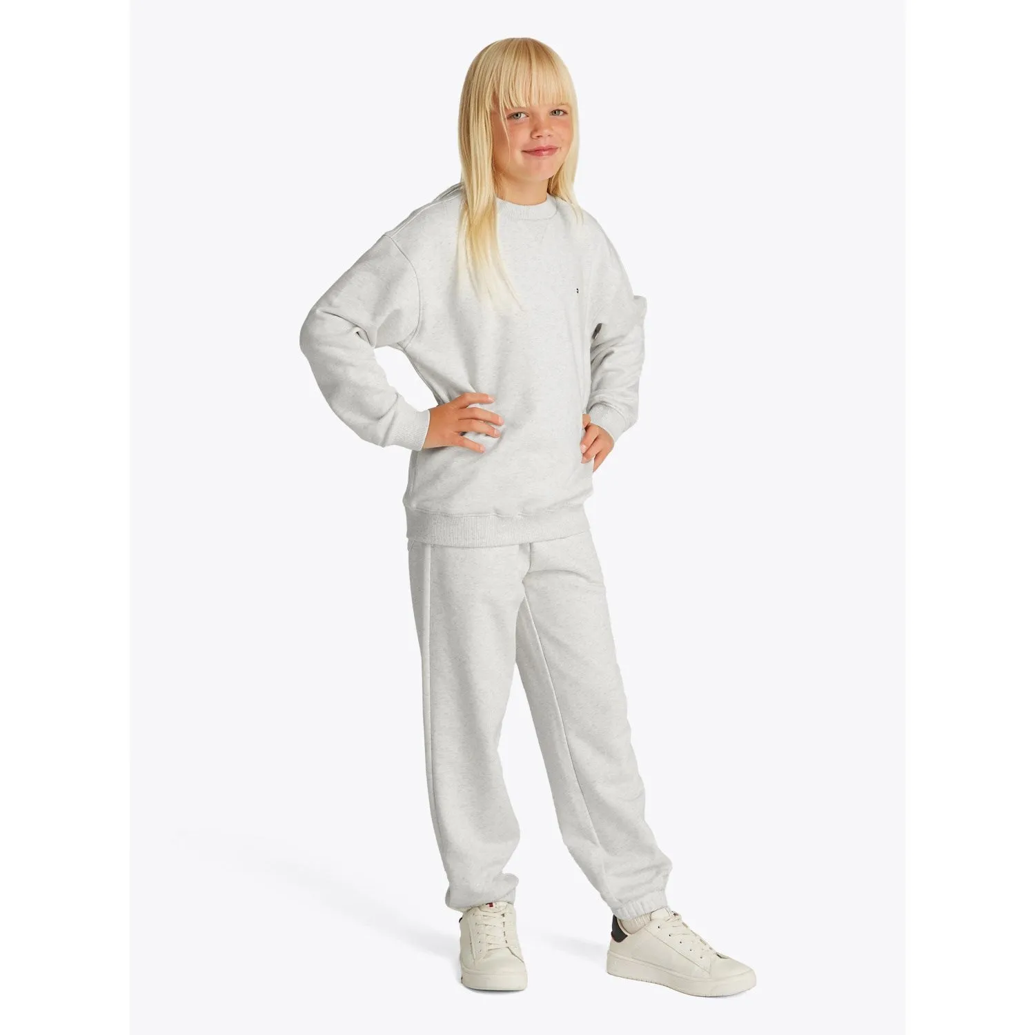 Tommy Hilfiger Snow White Heather U Timeless Sweatshirt