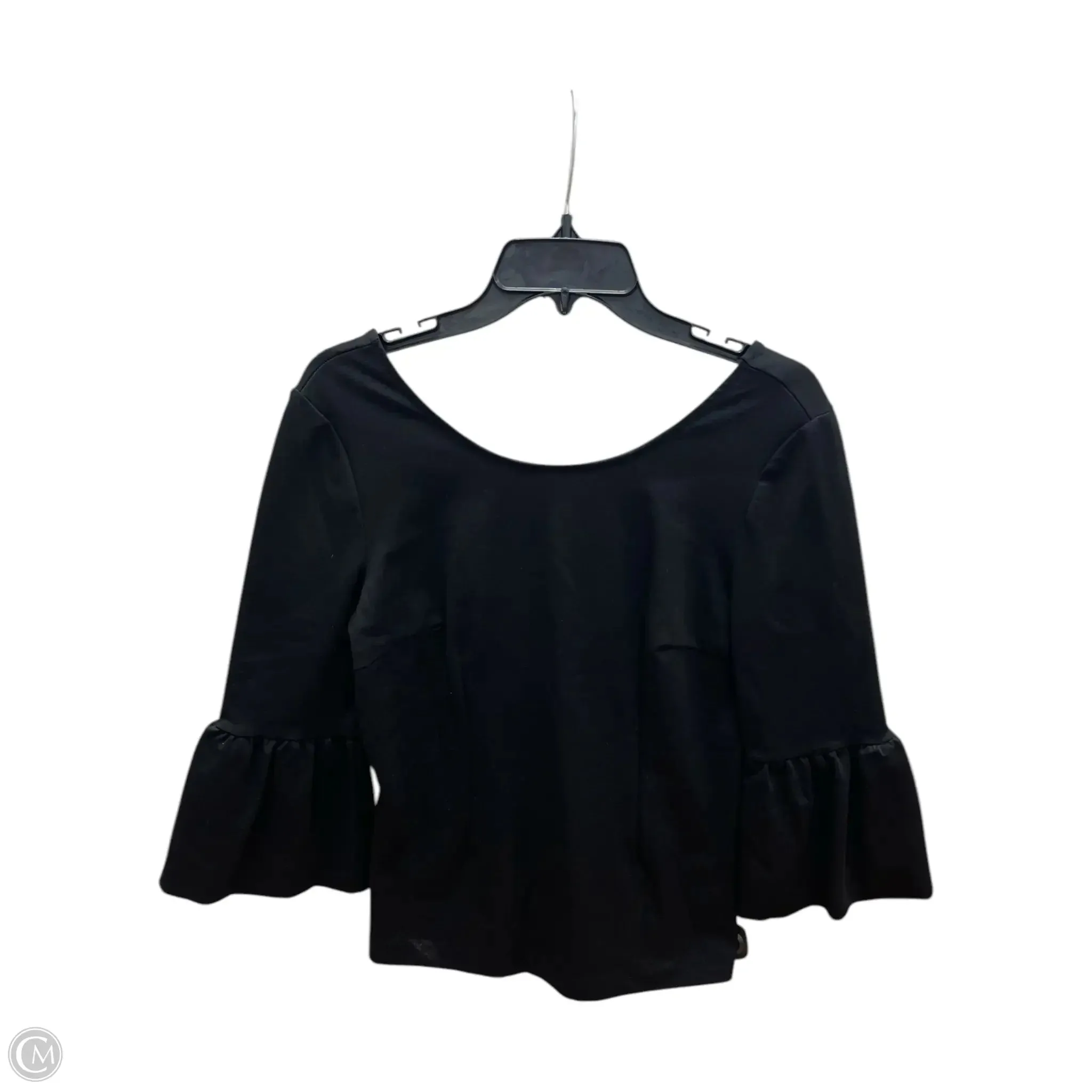 Top 3/4 Sleeve By Boden In Black, Size: 8