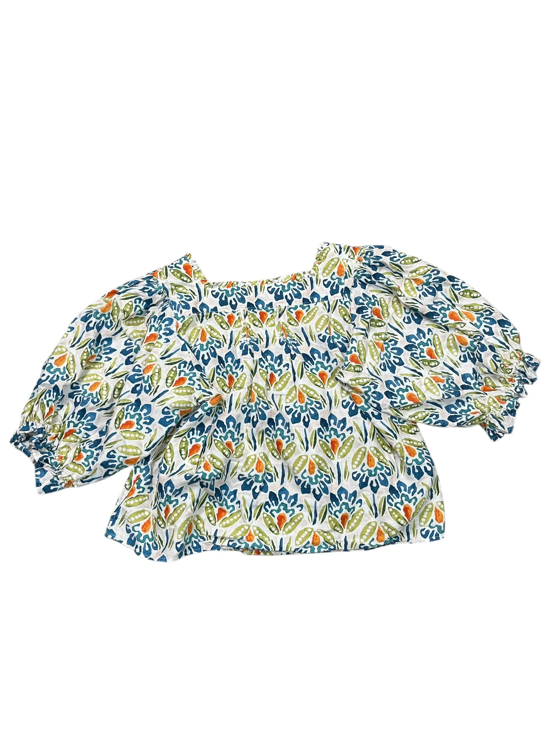 Top 3/4 Sleeve By Rachel Roy In Floral Print, Size:L