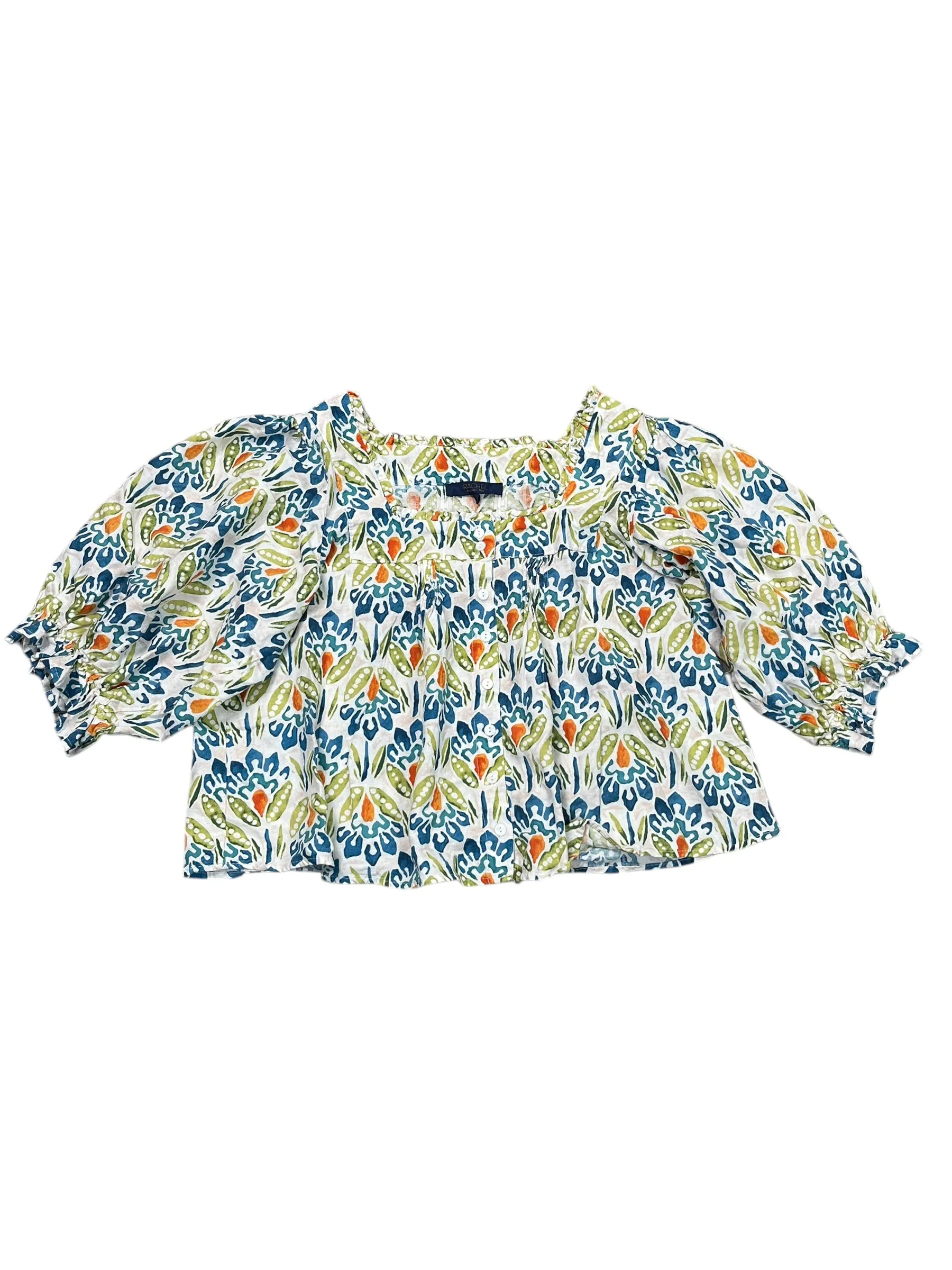 Top 3/4 Sleeve By Rachel Roy In Floral Print, Size:L