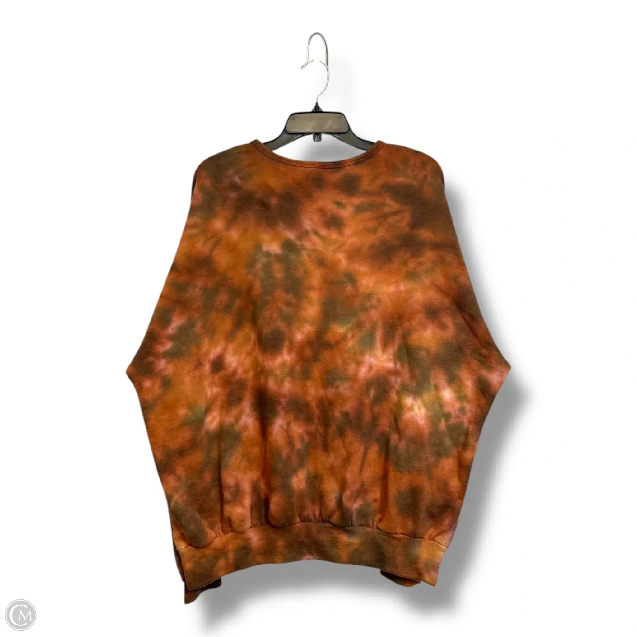 Top Long Sleeve Basic By Fantastic Fawn In Orange, Size: S