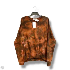 Top Long Sleeve Basic By Fantastic Fawn In Orange, Size: S
