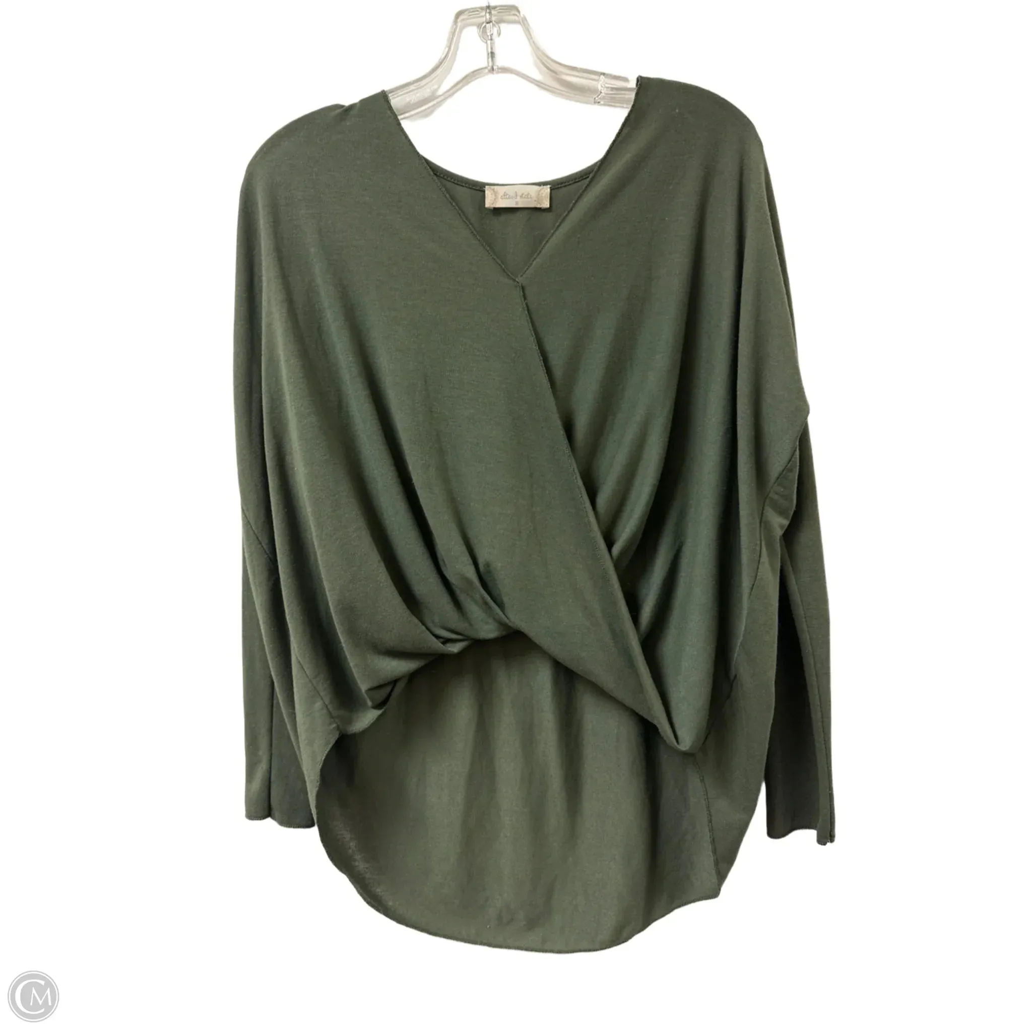 Top Long Sleeve By Altard State In Green, Size: S