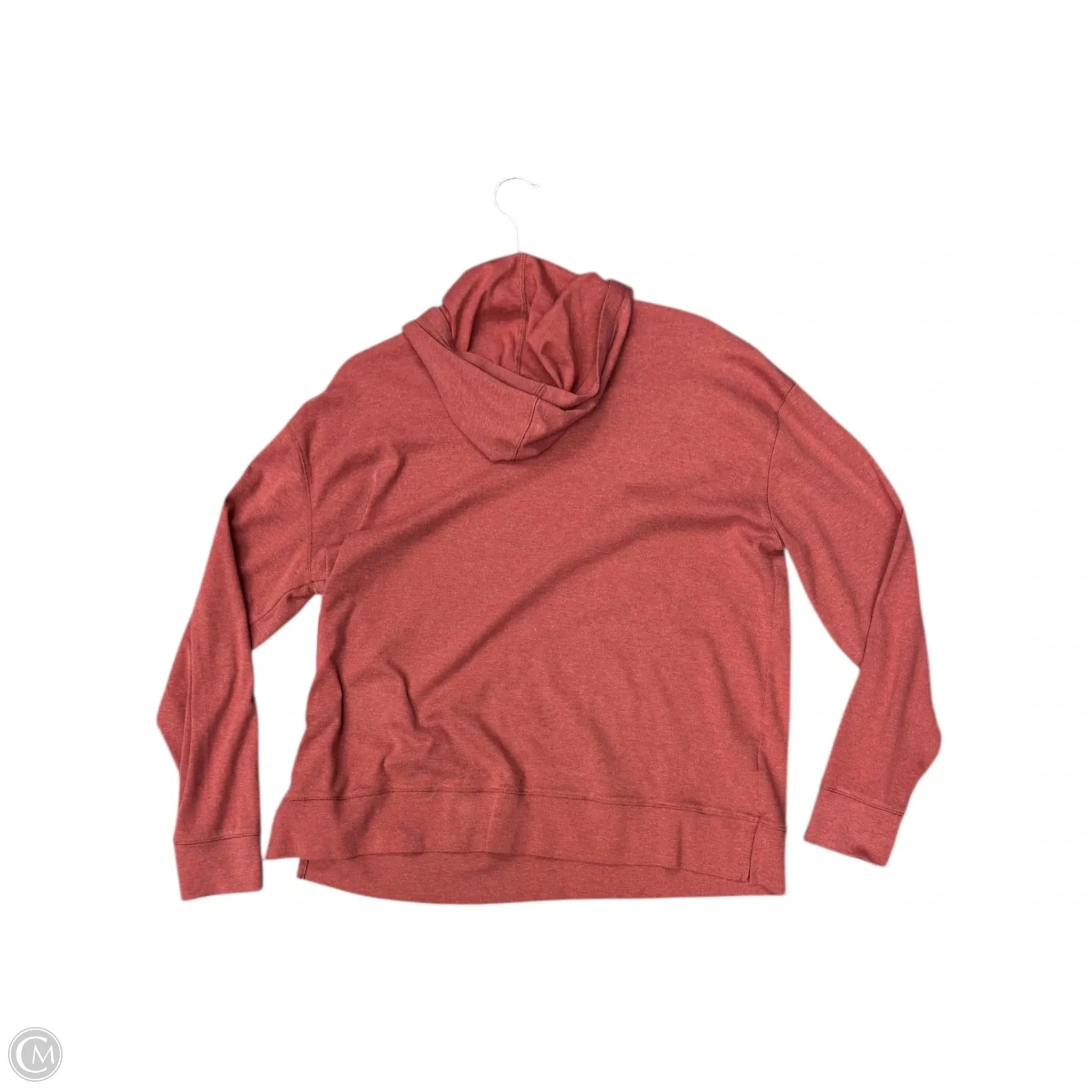 Top Long Sleeve By Eddie Bauer In Red, Size: Xl