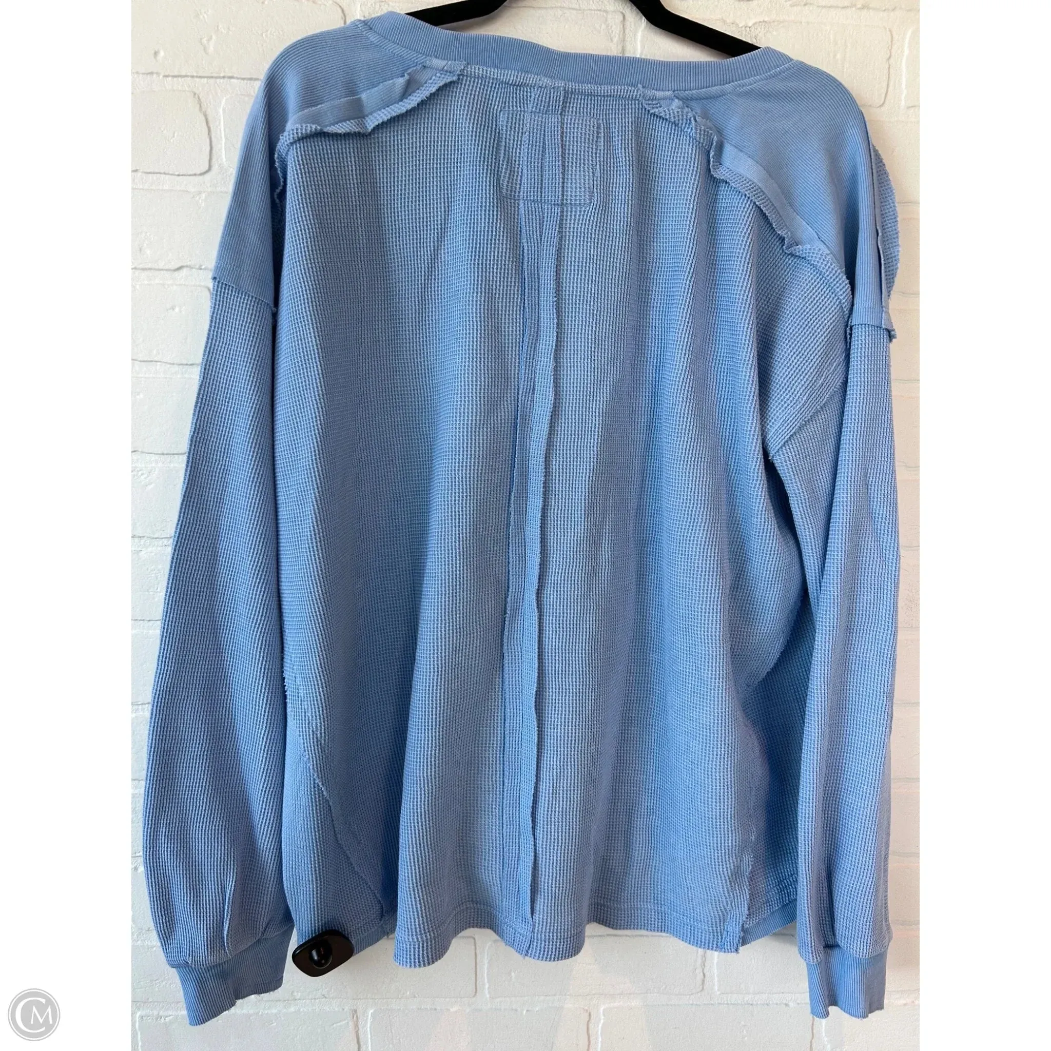 Top Long Sleeve By Grey State In Blue, Size: Xl