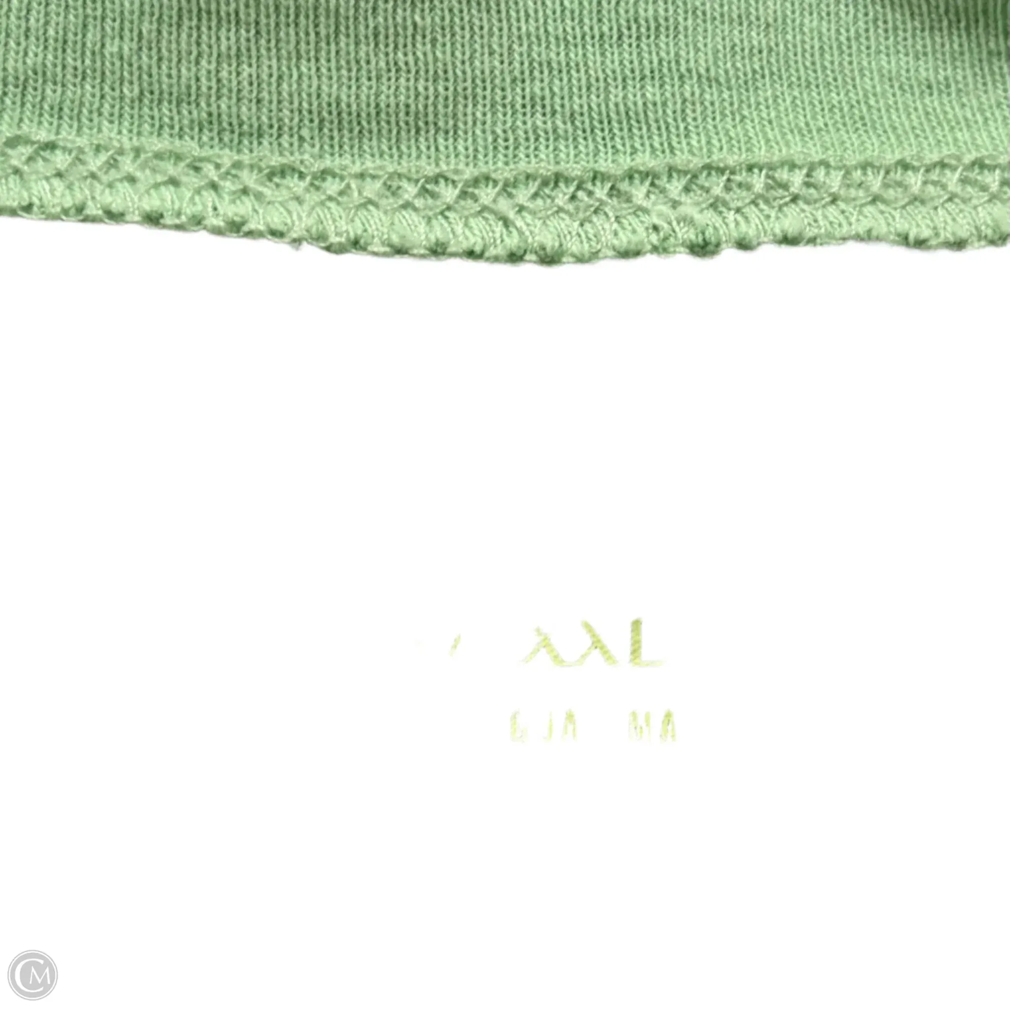 Top Short Sleeve Basic By Madewell In Green, Size: Xxl