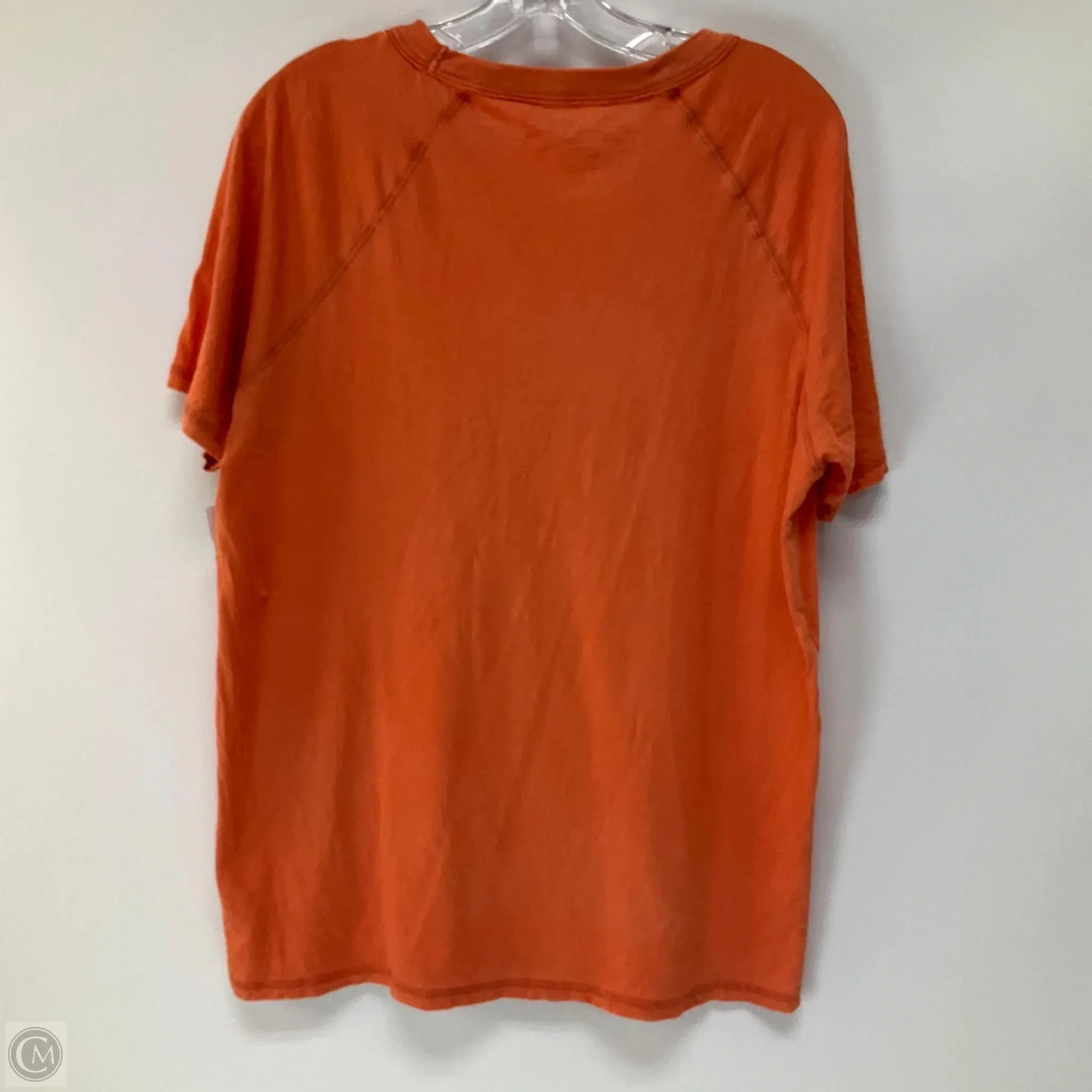 Top Short Sleeve By Aerie In Orange, Size: Xs