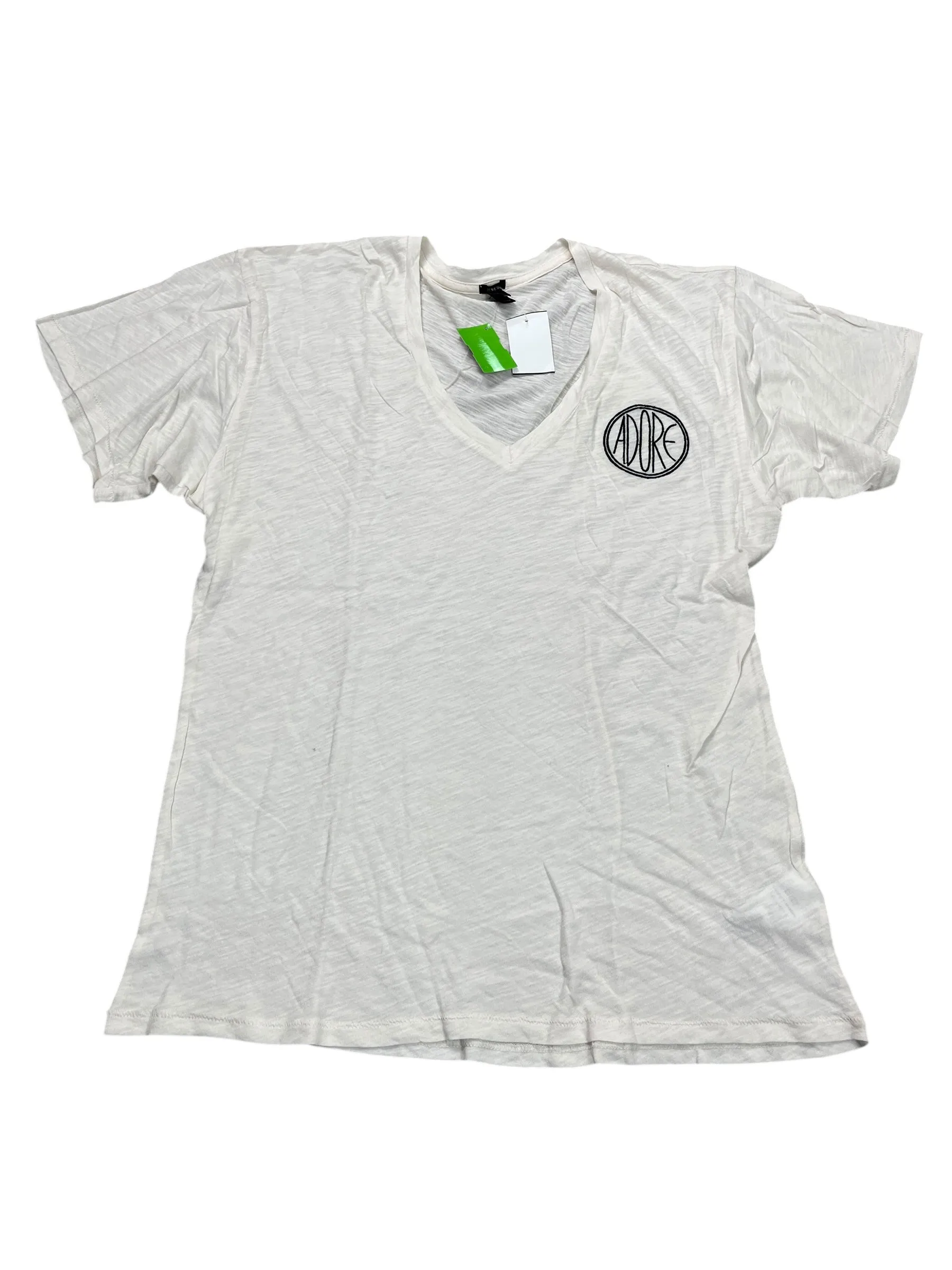 Top Ss By J. Crew In White, Size:Xl