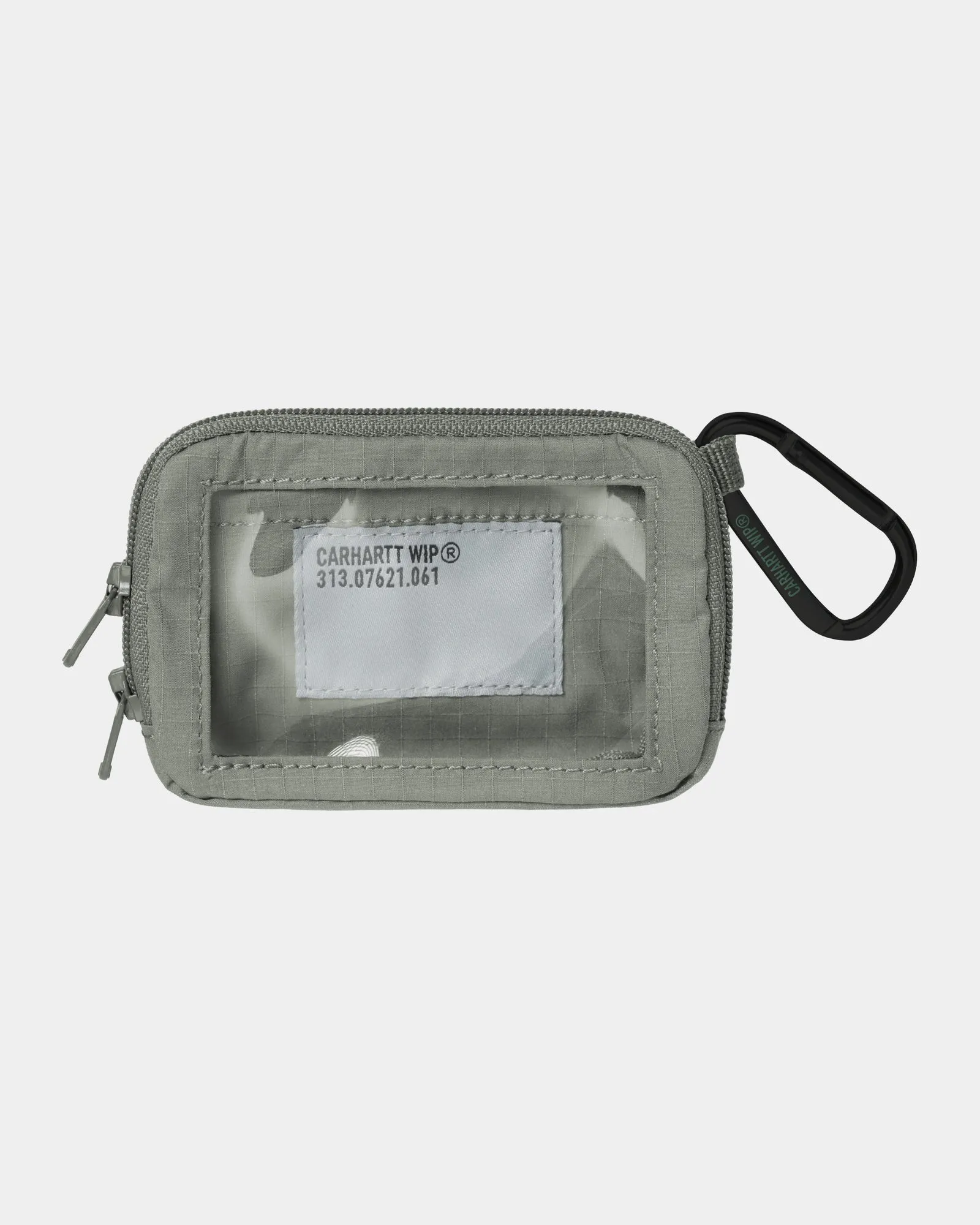 Tour Card Case Keychain | Smoke Green / Reflective Carhartt WIP