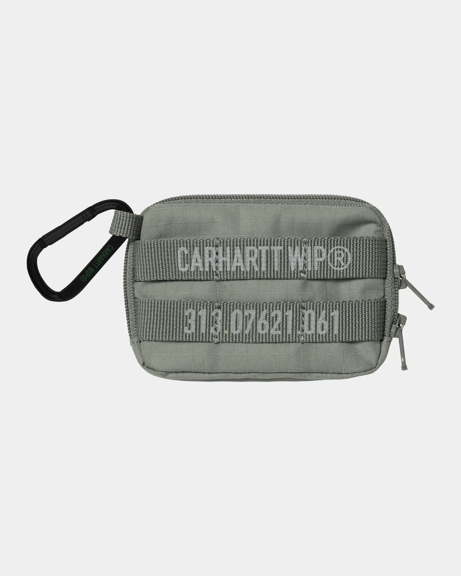 Tour Card Case Keychain | Smoke Green / Reflective Carhartt WIP