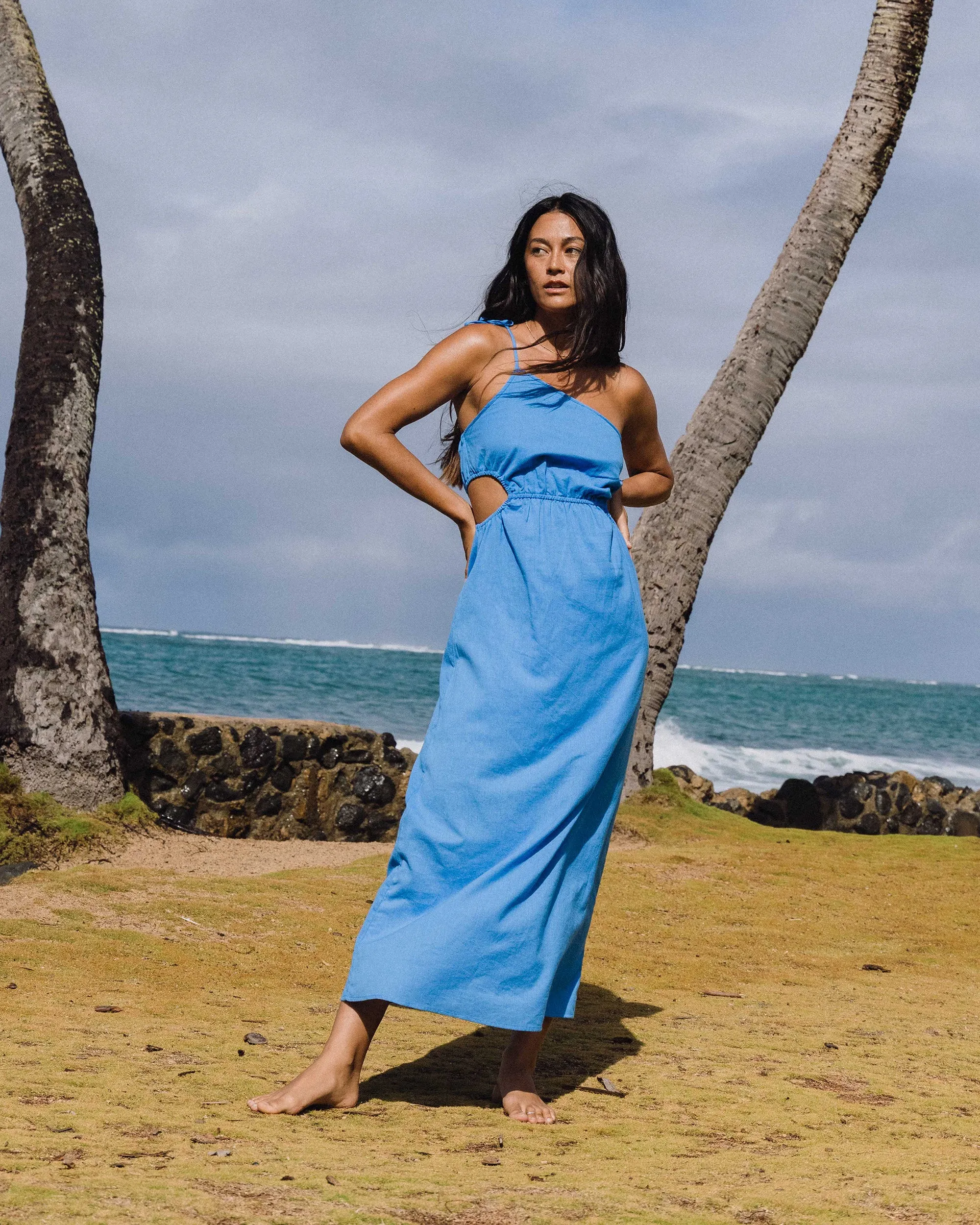 True Blue Maxi Dress - True Blue Billabong