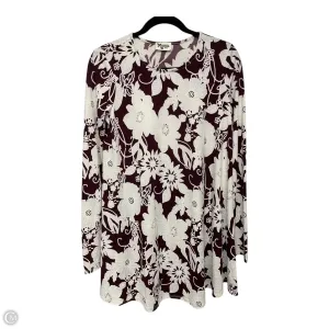 Tunic Long Sleeve By Mumu In Floral Print, Size: S