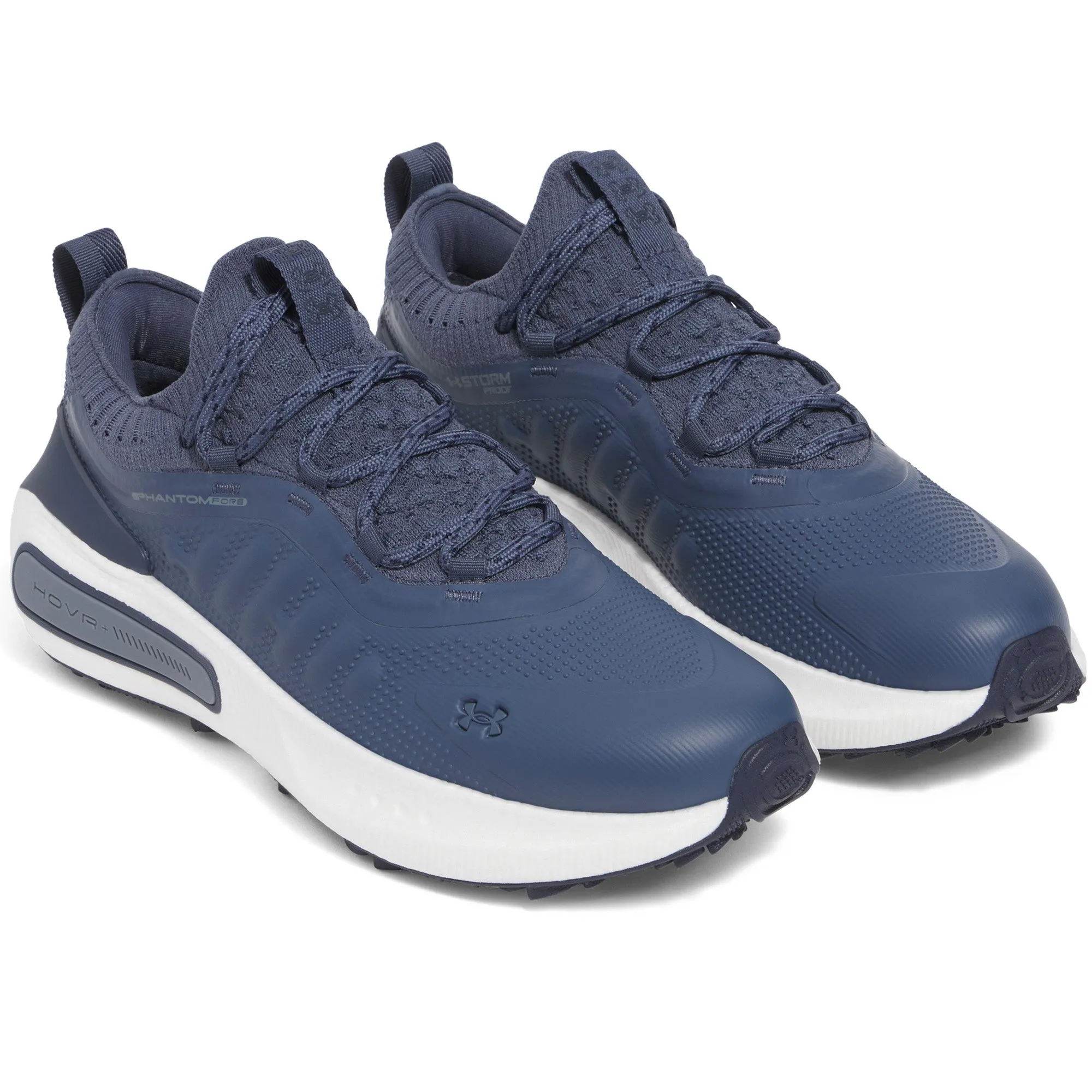 Under Armour Phantom Fore Spikeless Waterproof Shoes - Downpour Grey/Downpour Grey/Midnight Navy
