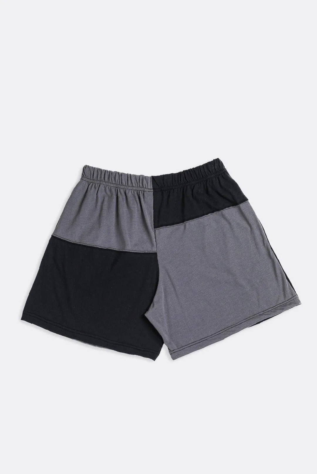 Unisex Rework Adidas Patchwork Tee Shorts - M Frankie