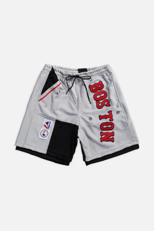 Unisex Rework Boston Red Sox MLB Jersey Shorts - S Frankie
