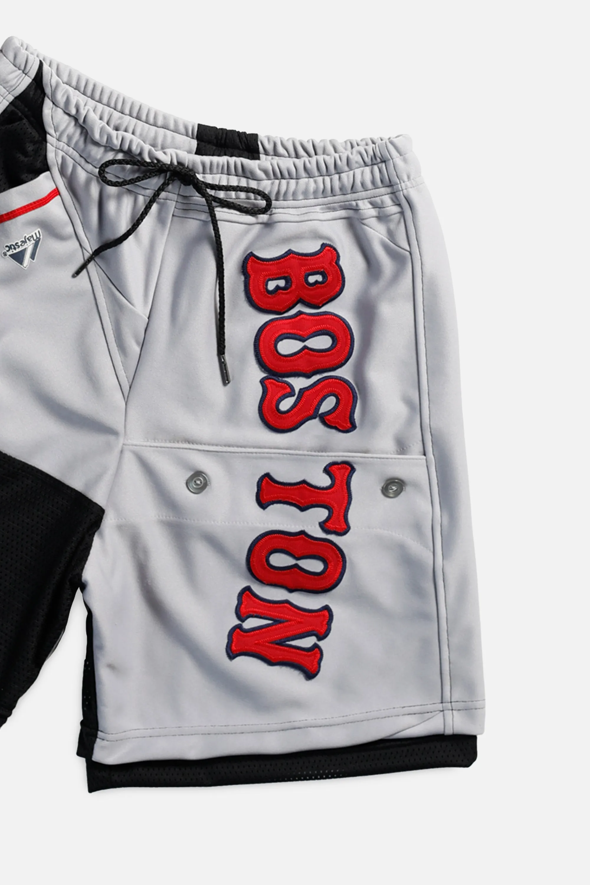 Unisex Rework Boston Red Sox MLB Jersey Shorts - S Frankie