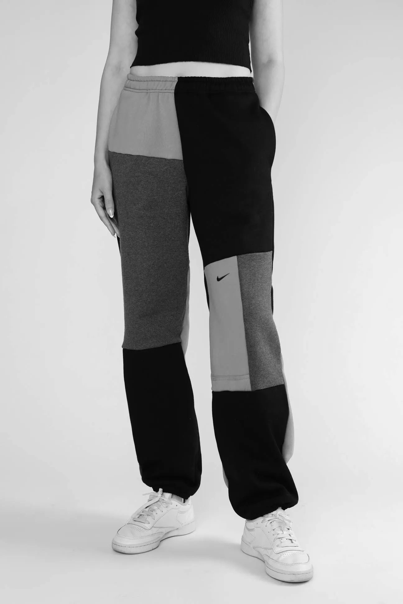 Unisex Rework Champion Patchwork Sweatpants - M Frankie