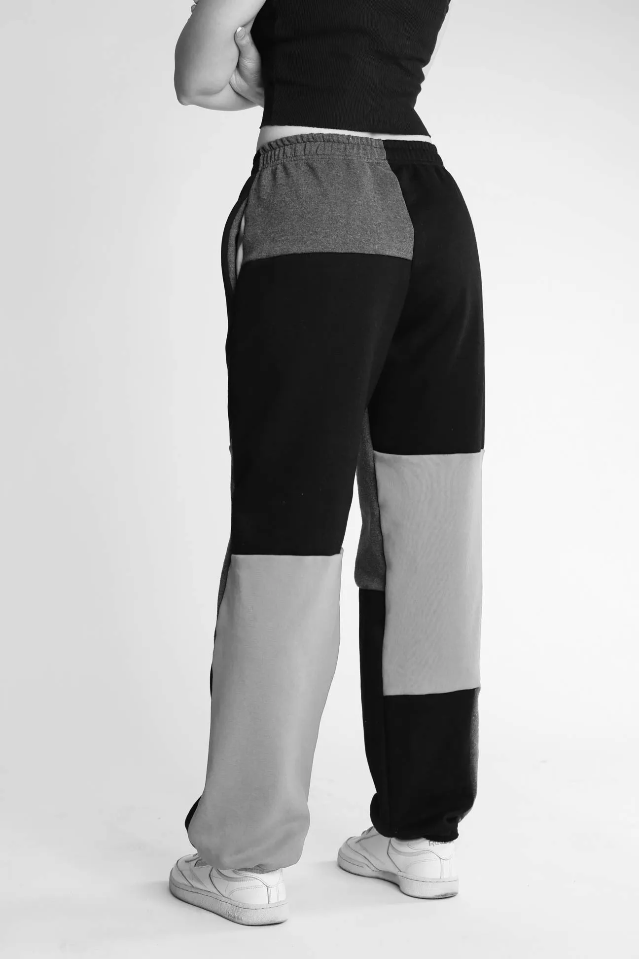 Unisex Rework Champion Patchwork Sweatpants - M Frankie