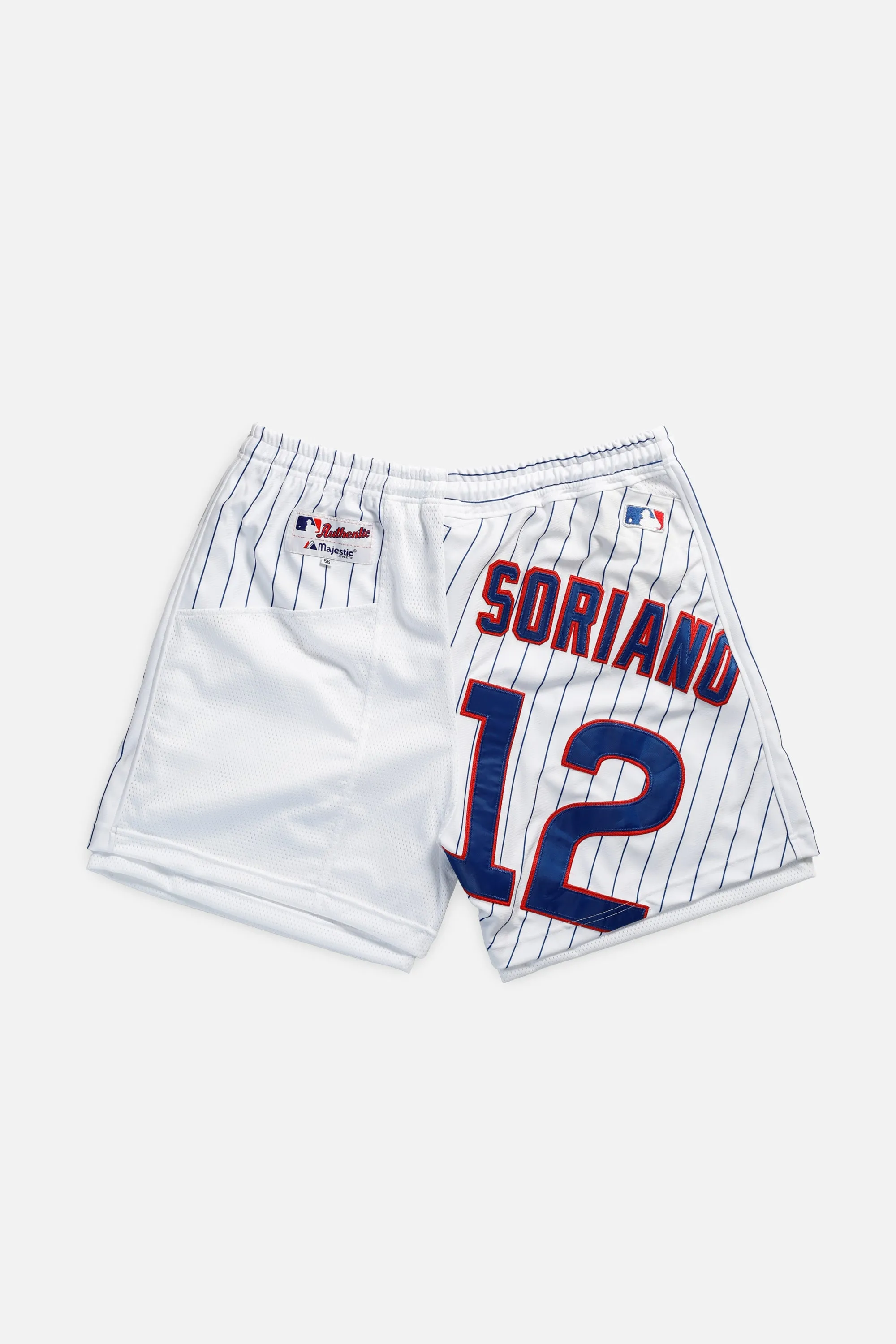 Unisex Rework Chicago Cubs MLB Jersey Shorts - XXL Frankie
