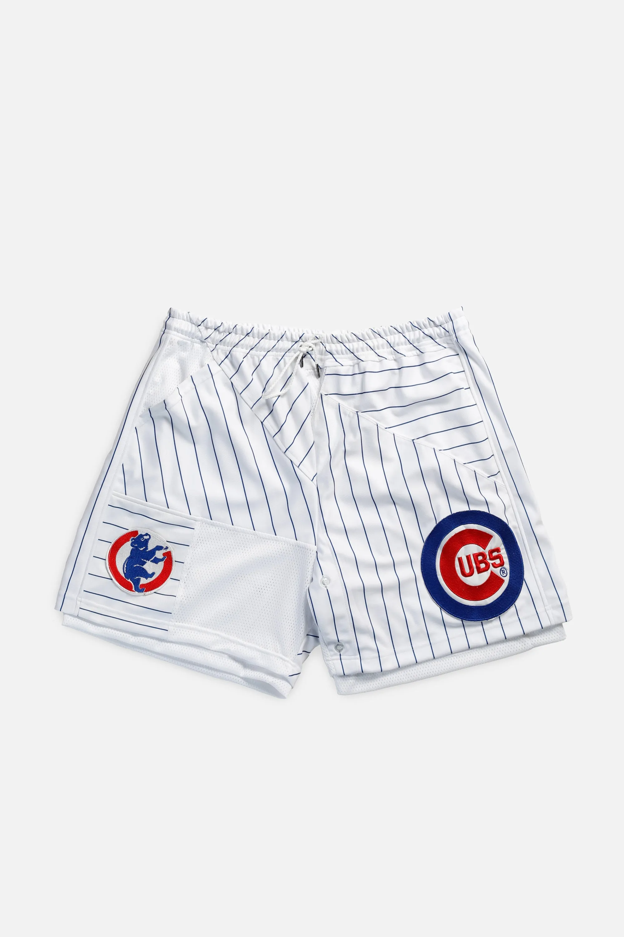 Unisex Rework Chicago Cubs MLB Jersey Shorts - XXL Frankie