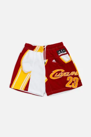 Unisex Rework Cleveland Cavaliers NBA Jersey Shorts - L Frankie