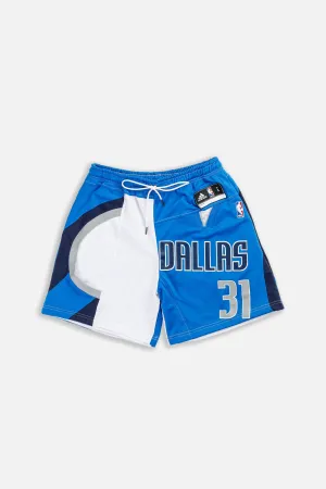 Unisex Rework Dallas Mavericks NBA Jersey Shorts - L Frankie