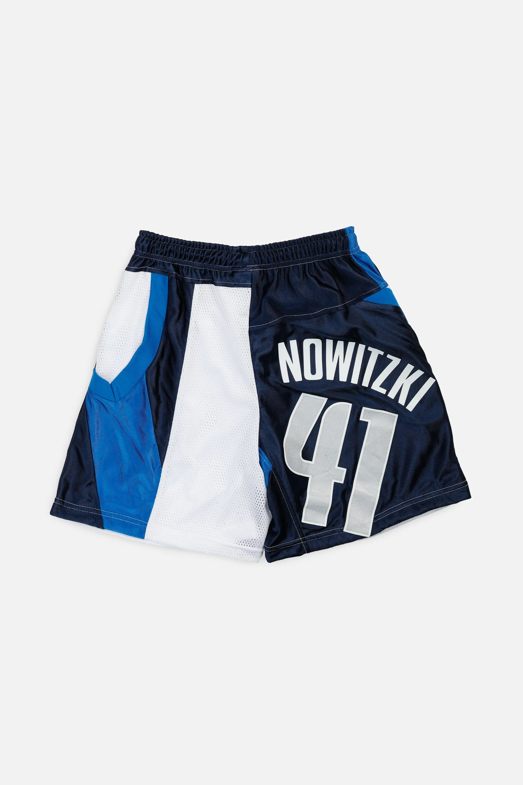 Unisex Rework Dallas Mavericks NBA Jersey Shorts - S Frankie
