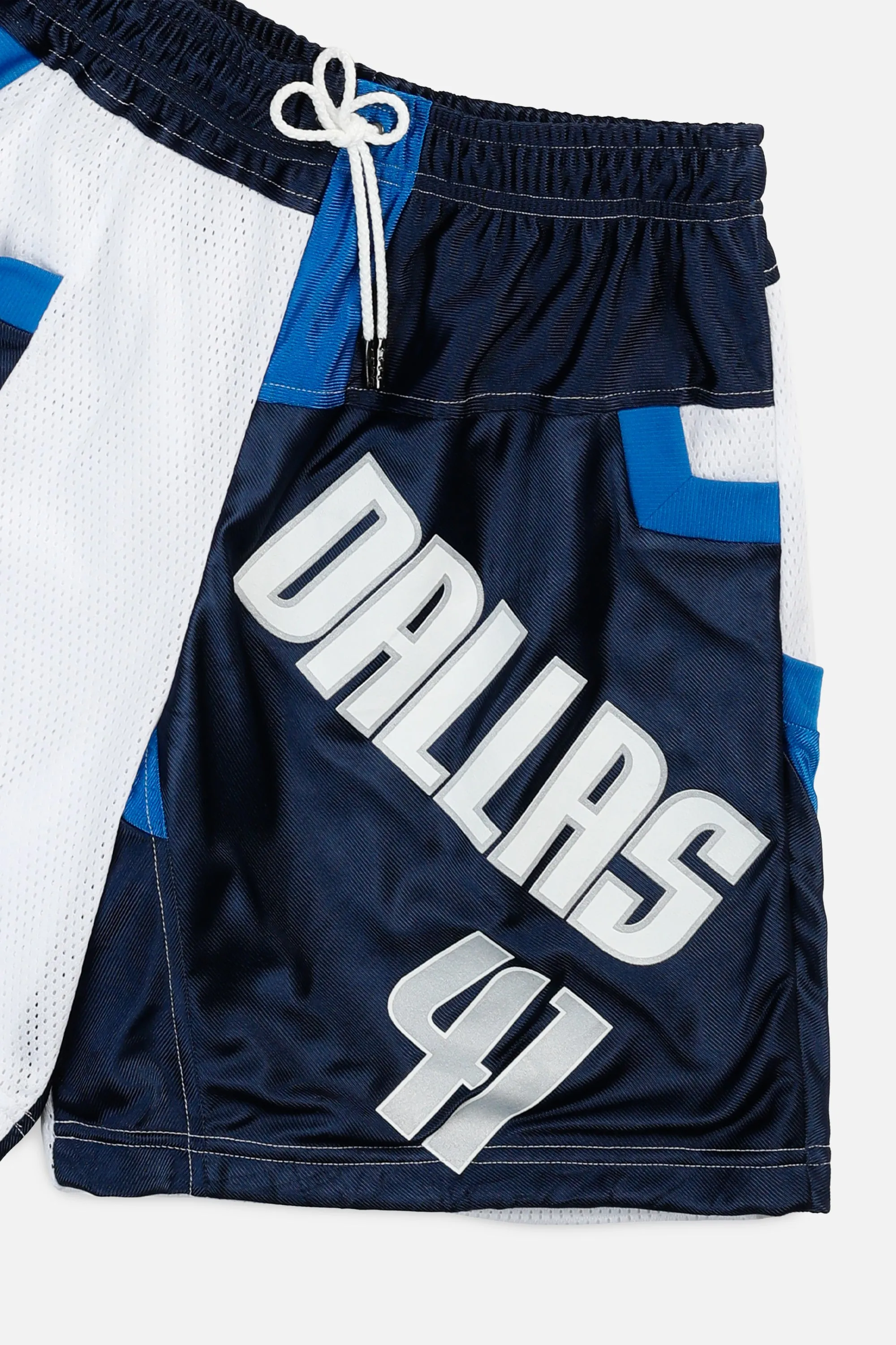 Unisex Rework Dallas Mavericks NBA Jersey Shorts - S Frankie
