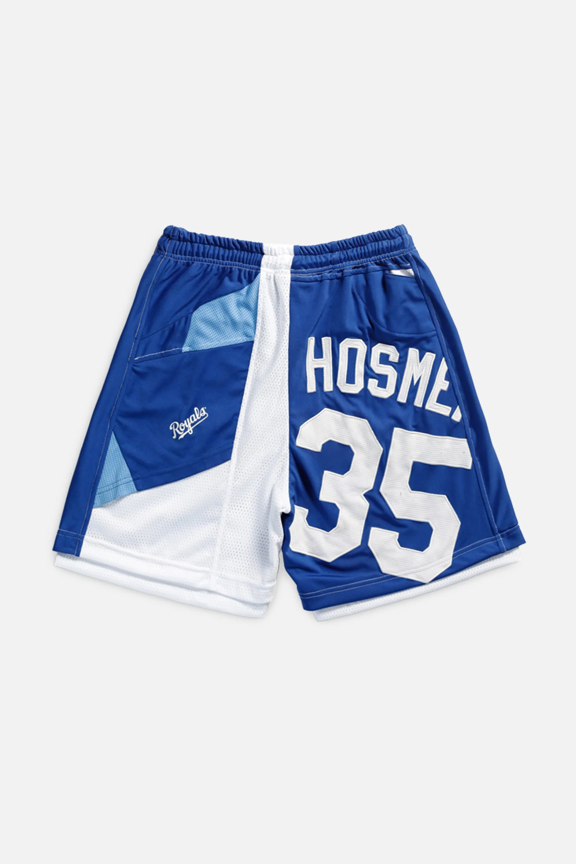 Unisex Rework Kansas City Royals MLB Jersey Shorts - XS Frankie