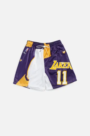 Unisex Rework LA Lakers NBA Jersey Shorts - L Frankie
