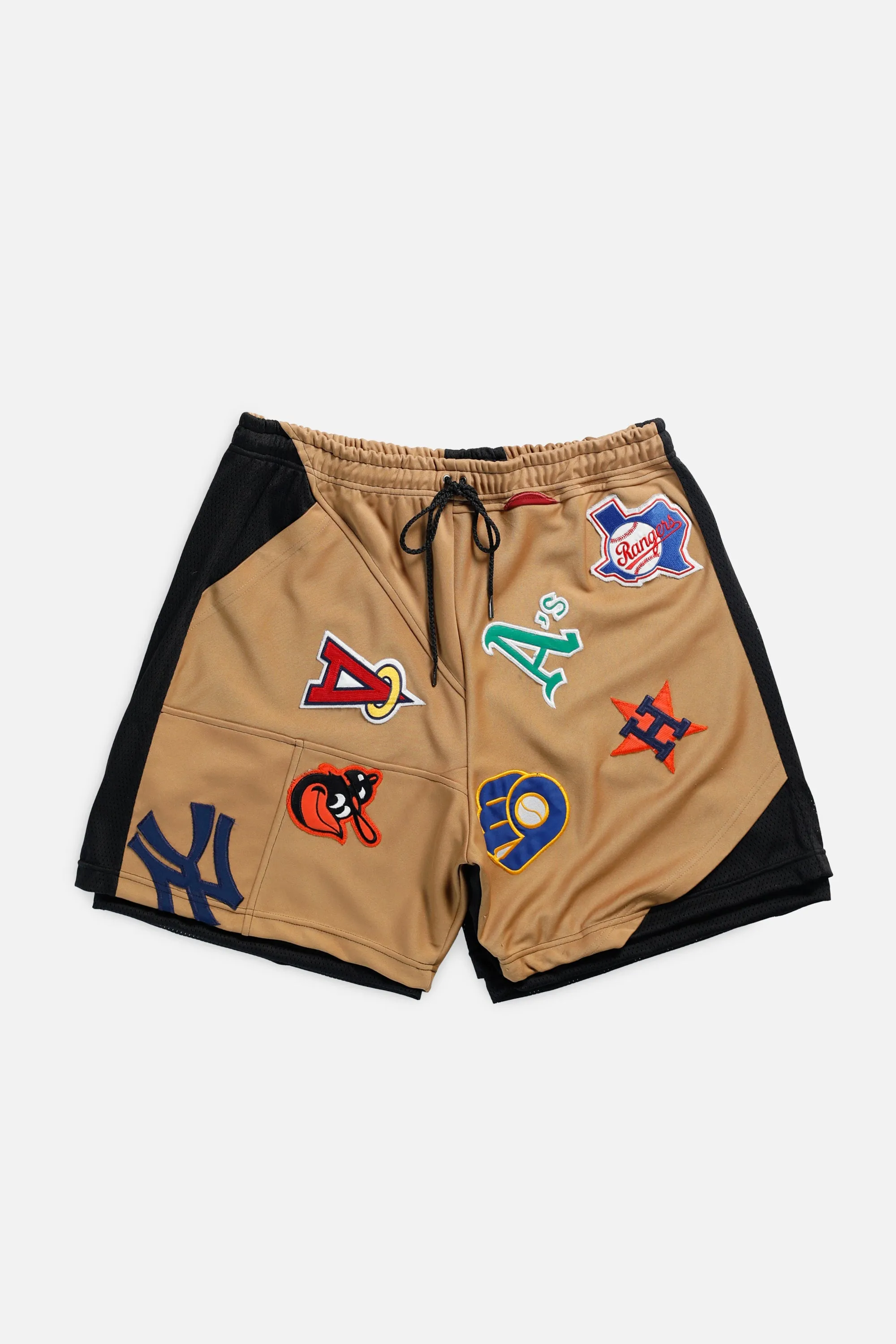 Unisex Rework MLB Jersey Shorts - XL Frankie