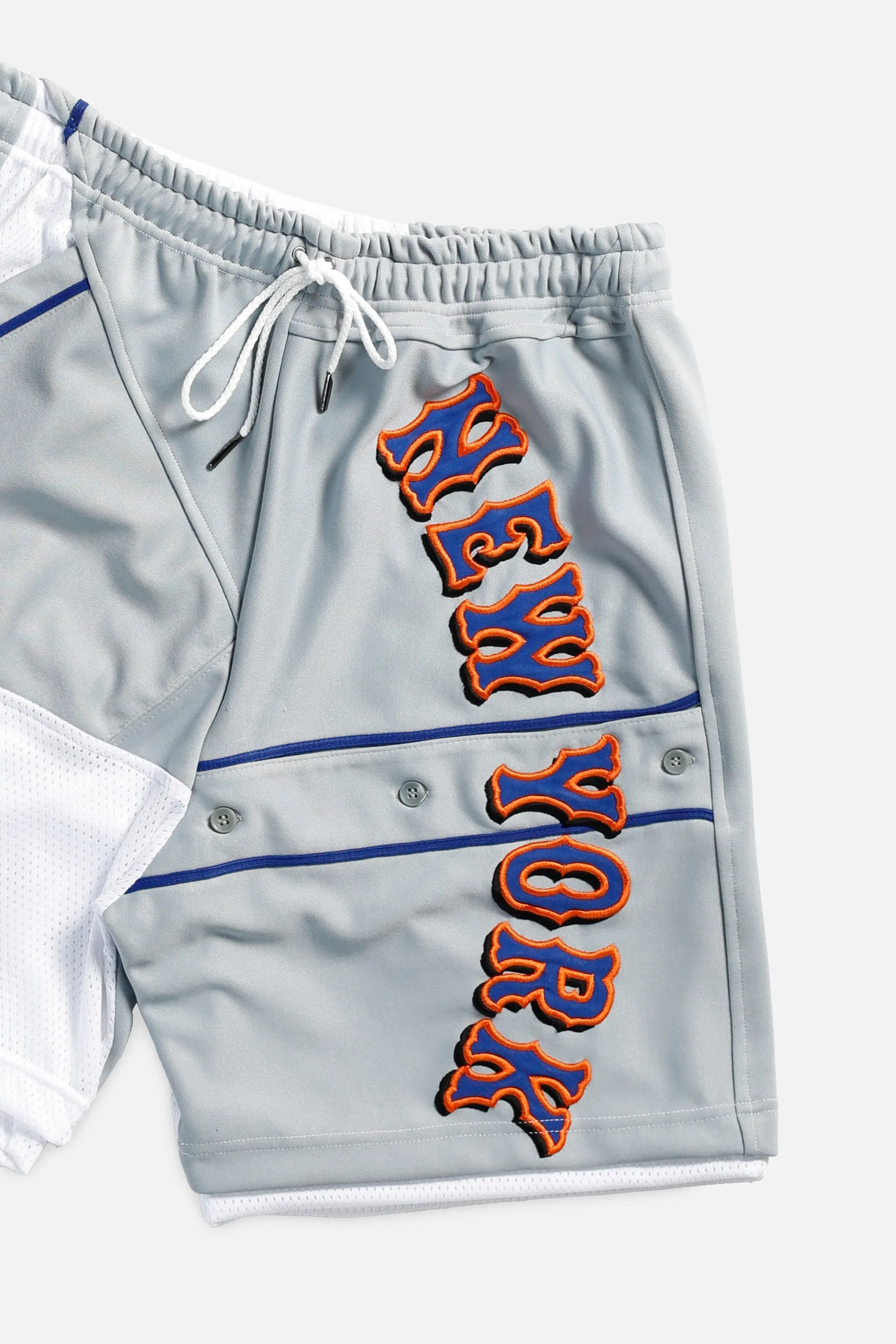 Unisex Rework New York Mets MLB Jersey Shorts - M Frankie