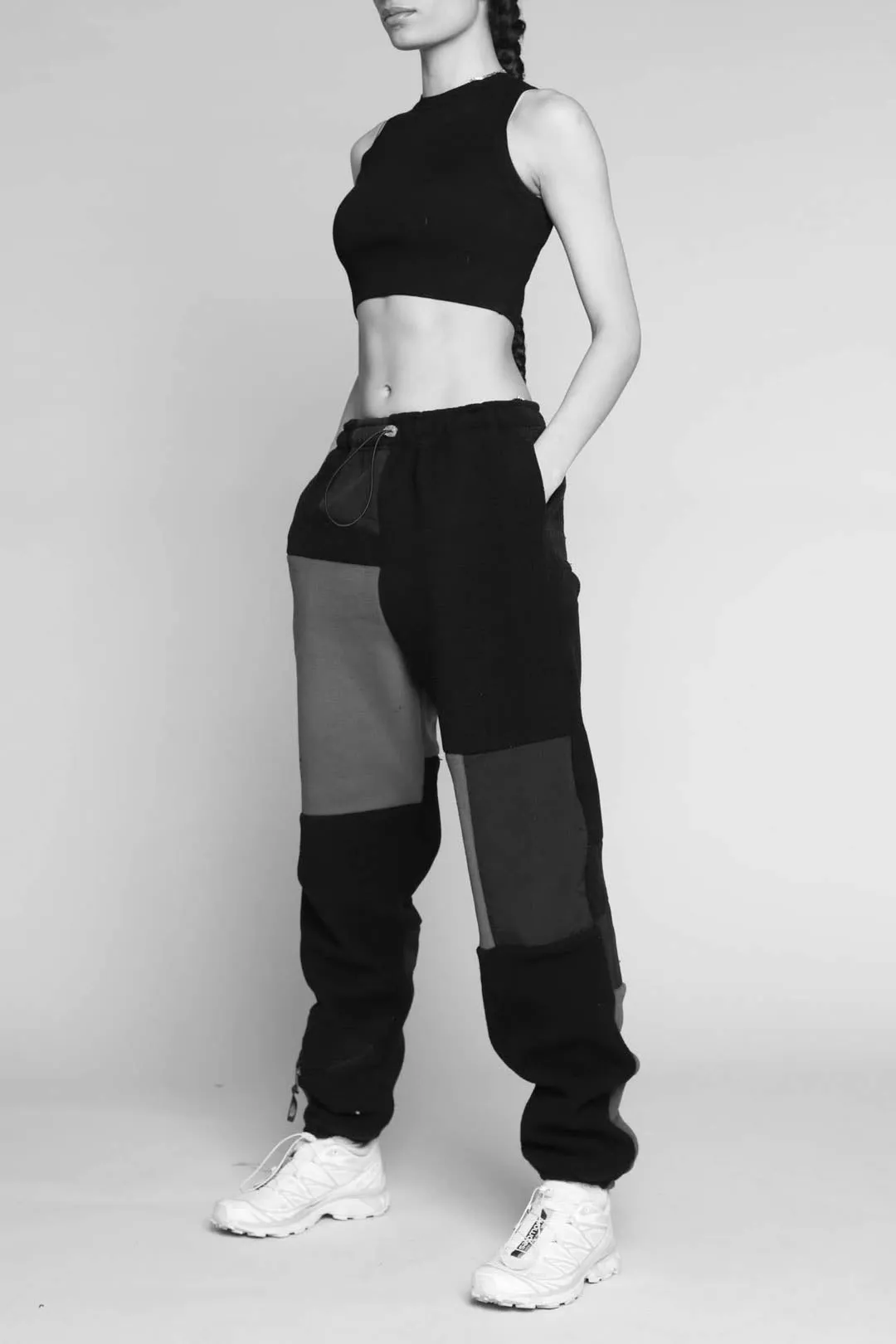 Unisex Rework New York Patchwork Sweatpants - S Frankie