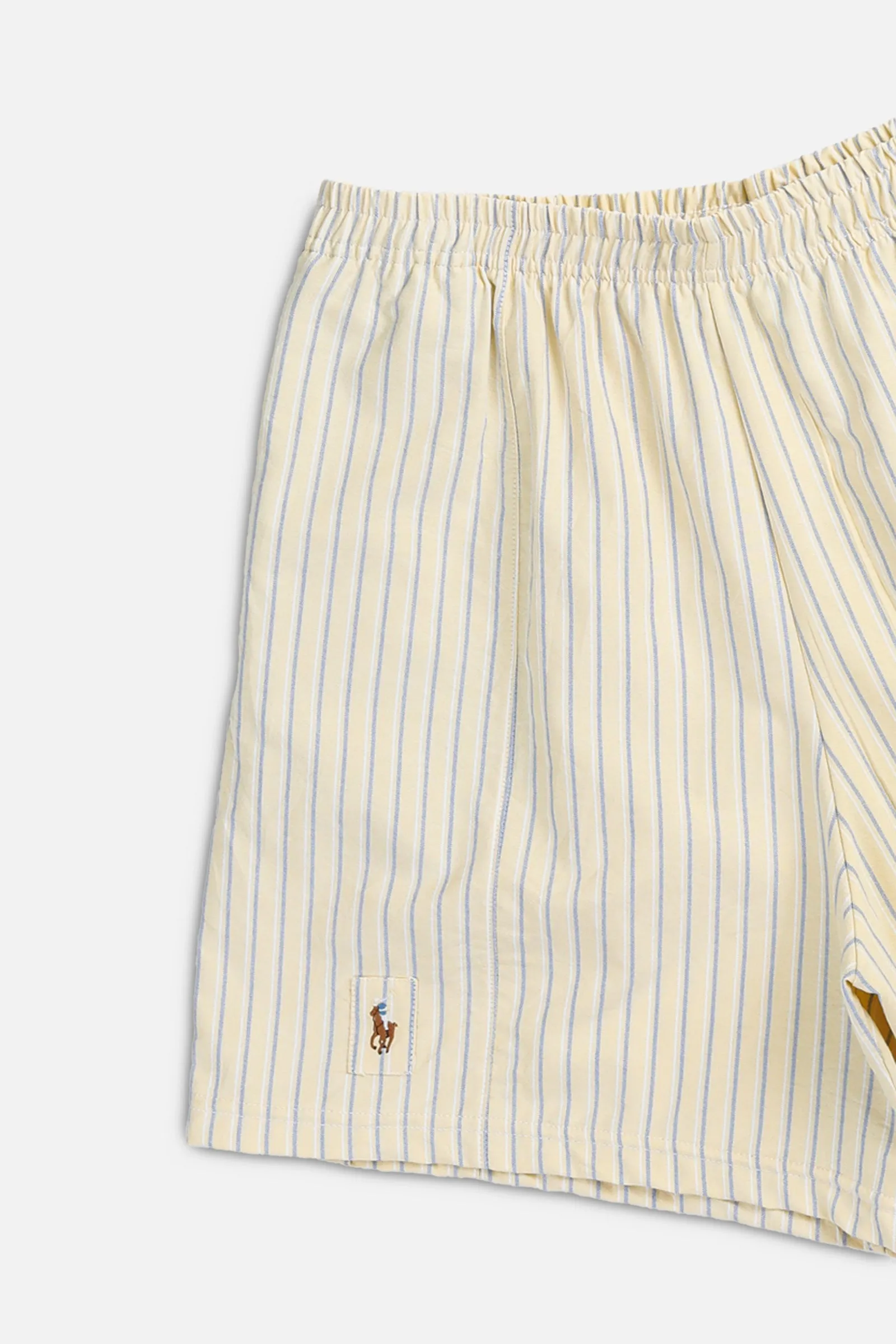 Unisex Rework Oxford Boxer Shorts - L Frankie