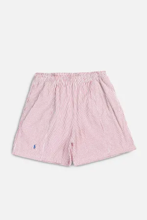 Unisex Rework Oxford Boxer Shorts - L Frankie